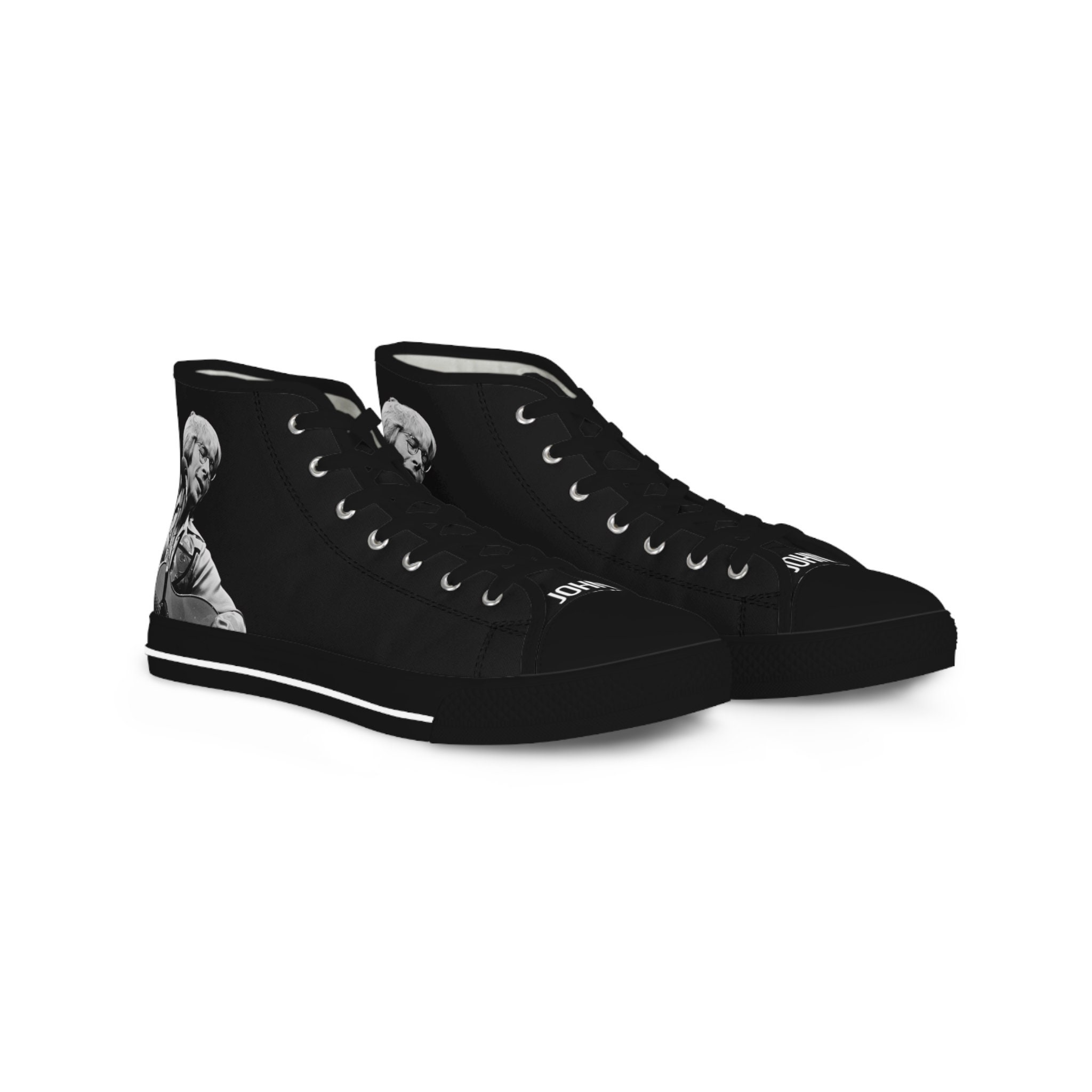 John Denver Men's High Top Sneakers