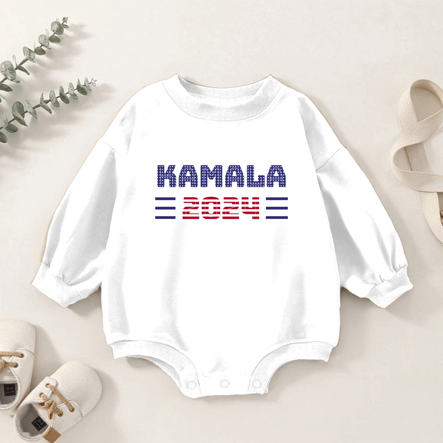 Kamala 2024 - Kamala for President - Election 2024 Baby Romper Sweatshirts