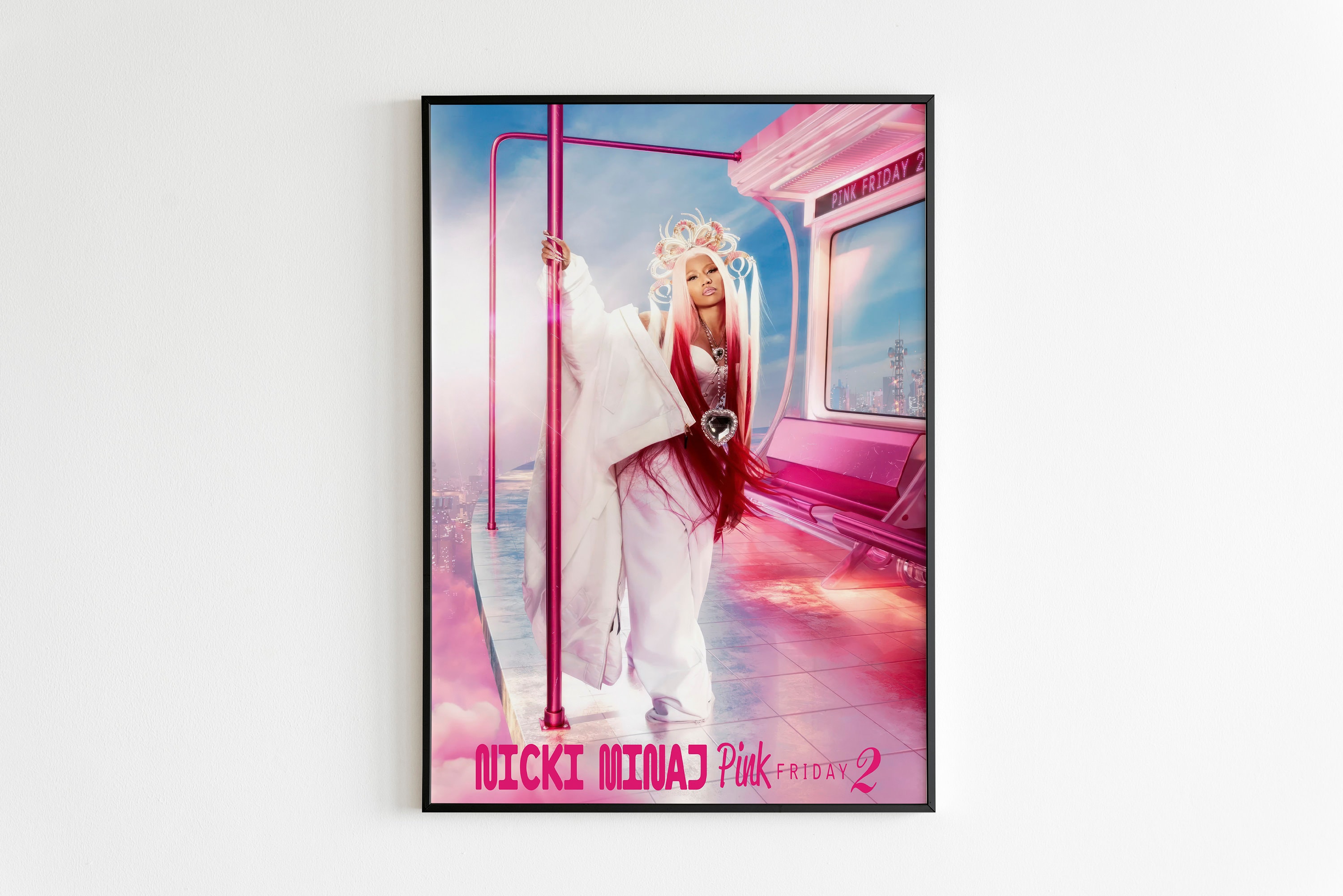 Nicki Minaj Pink Friday 2, Nicki Minaj Pink Friday 2 Album poster, Nicki Minaj poster