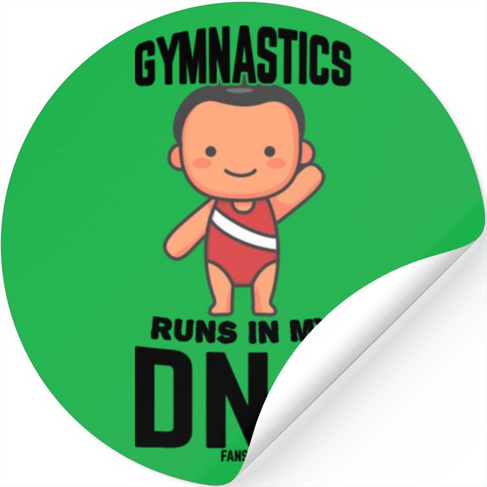 Kids Baby Aerobics Fitness Turning Sport Stickers