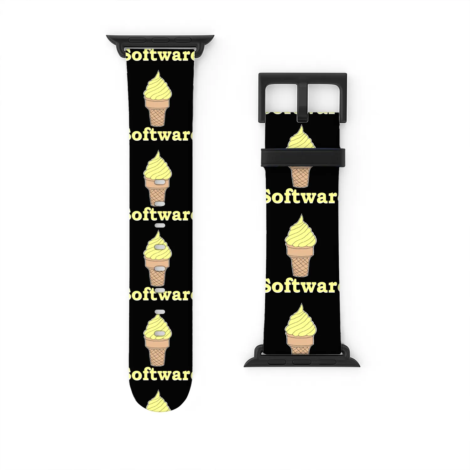 Software Vanilla Ice Cream Watch Bands For Apple Watch