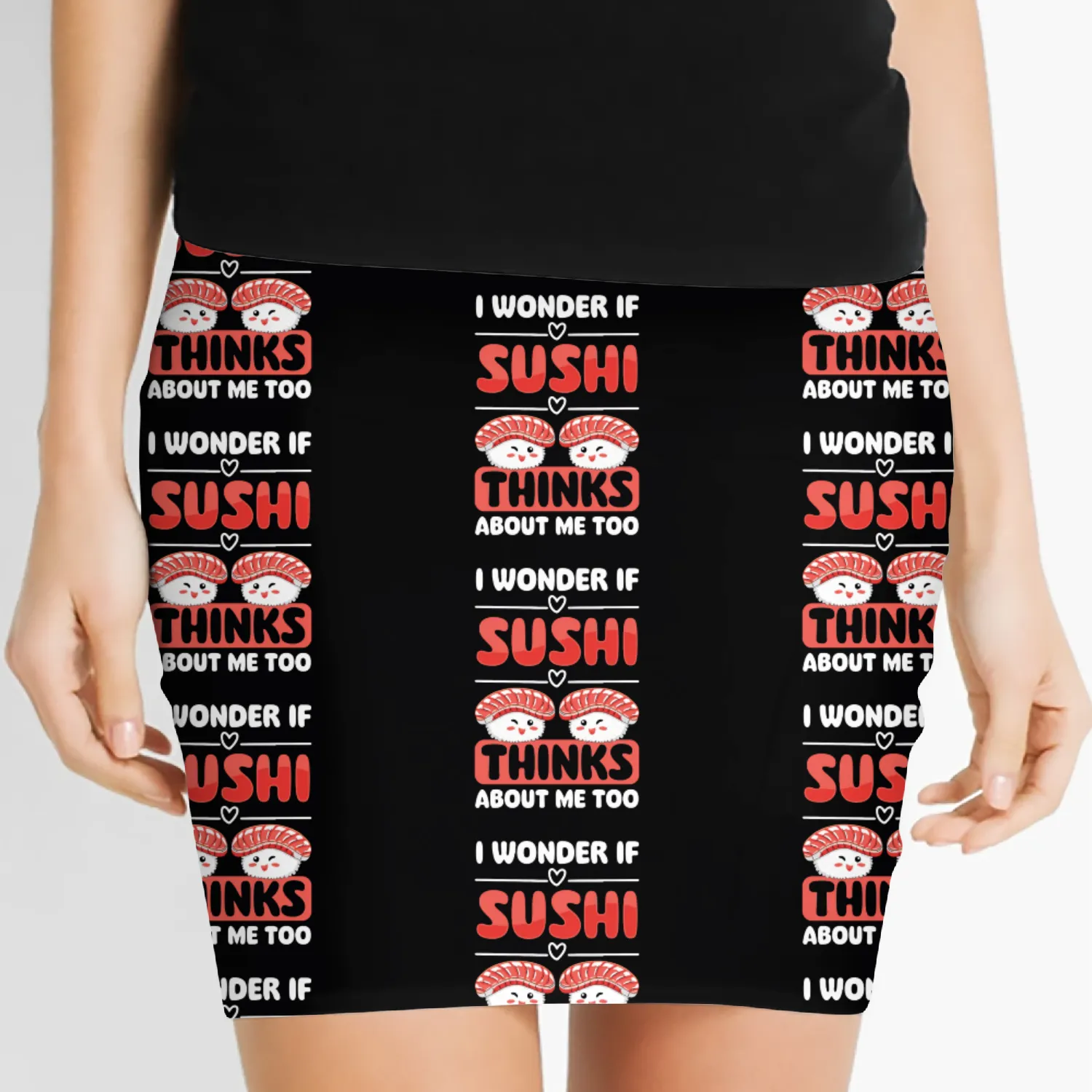 Japanese Nigiri Women's Mini Skirts