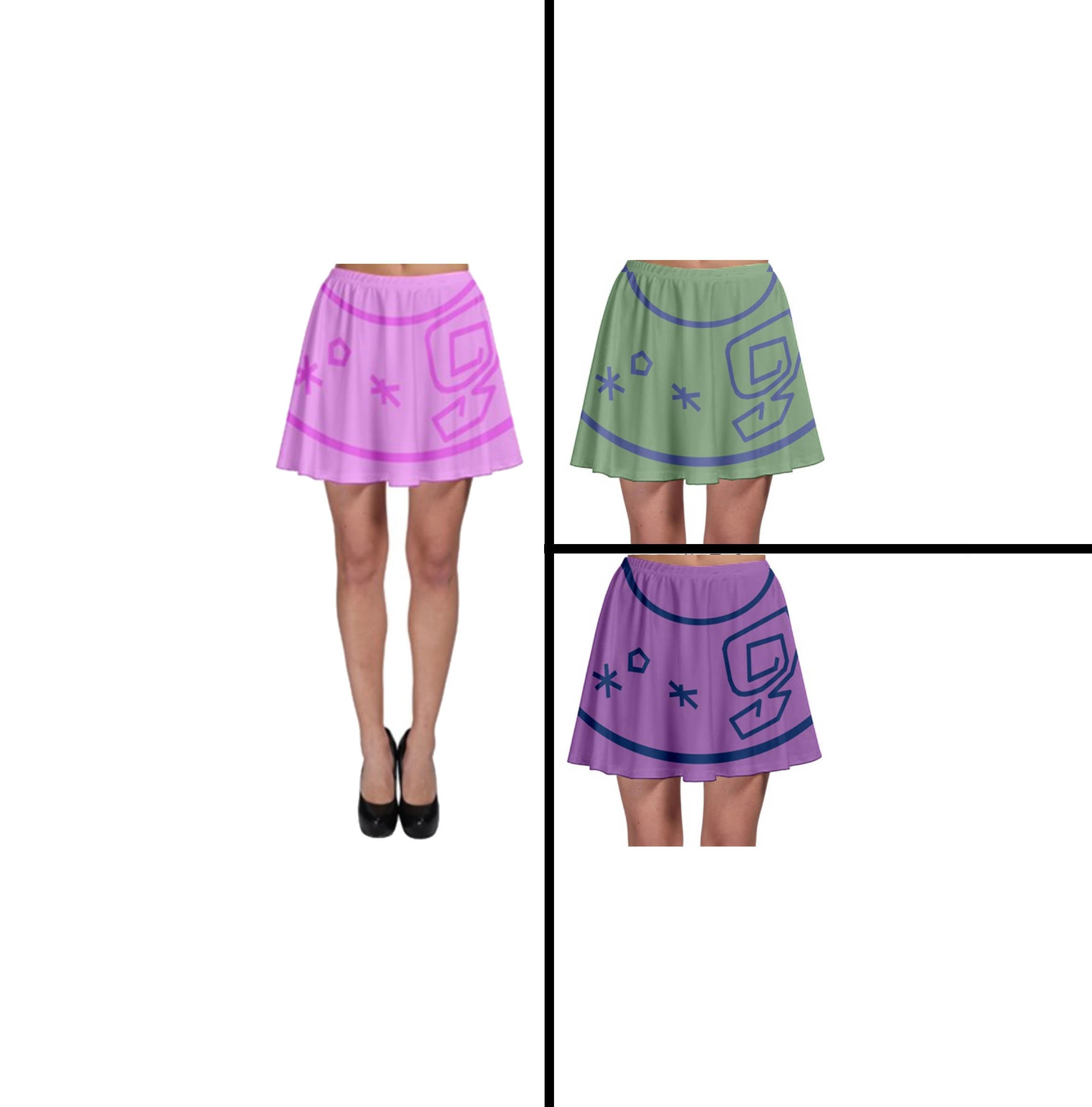 Mad Tea Party Teacups Inspired Skater Skirt
