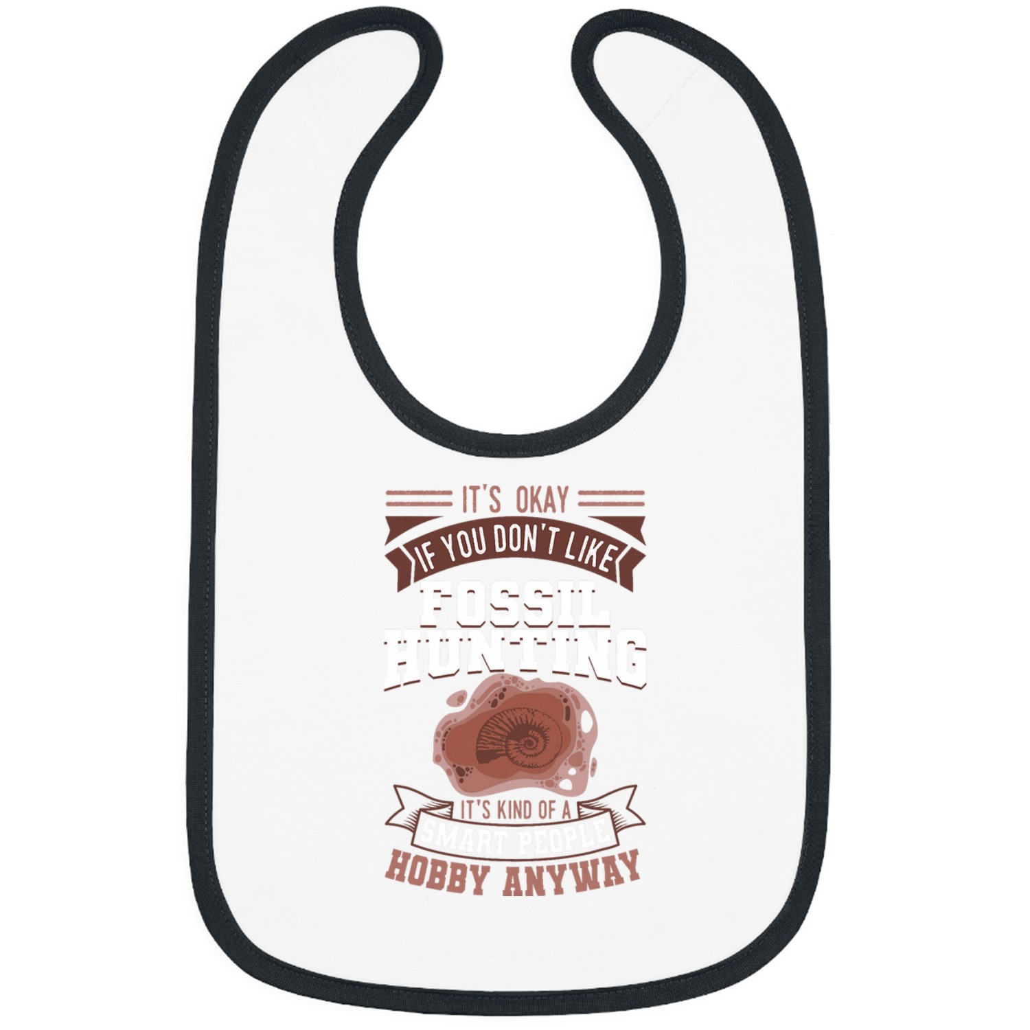 Fossil Hunting Collector Paleontologist Smart People Hobby Bibs