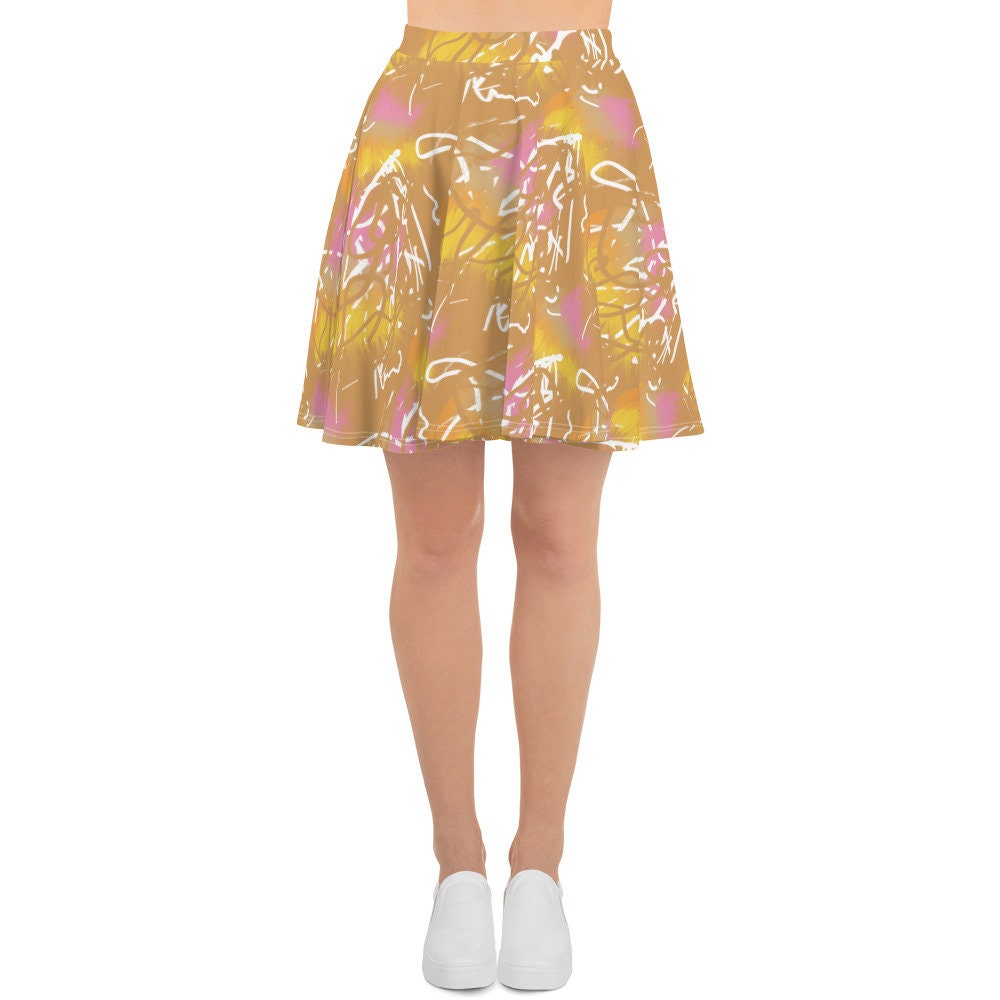 EDM Music Festival Skater Skirt, Women's Skater Skirt