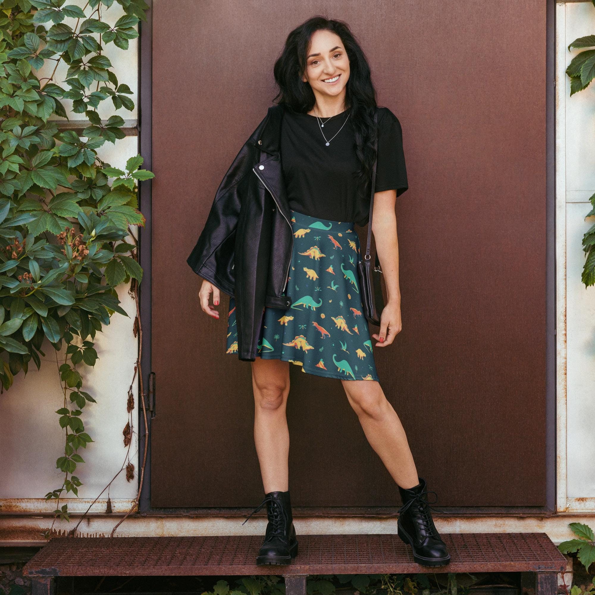 Dinosaur Skater Skirt