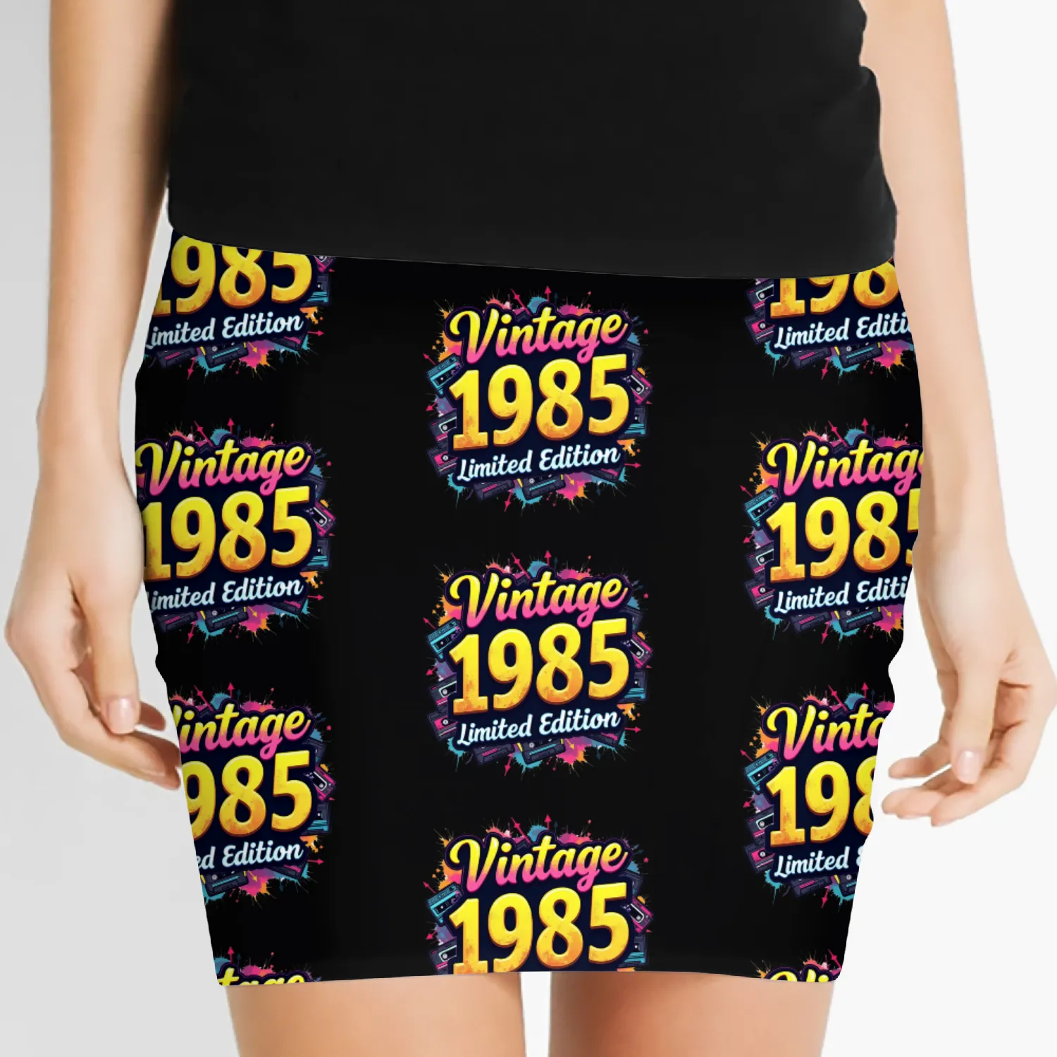 vintage 1985 limited edition Women's Mini Skirts