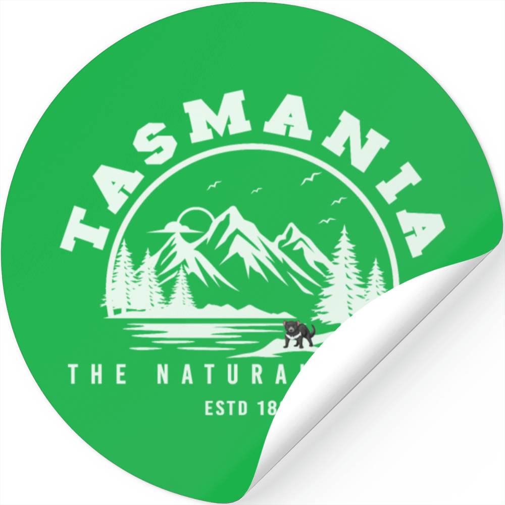 Tasmania natural state Stickers