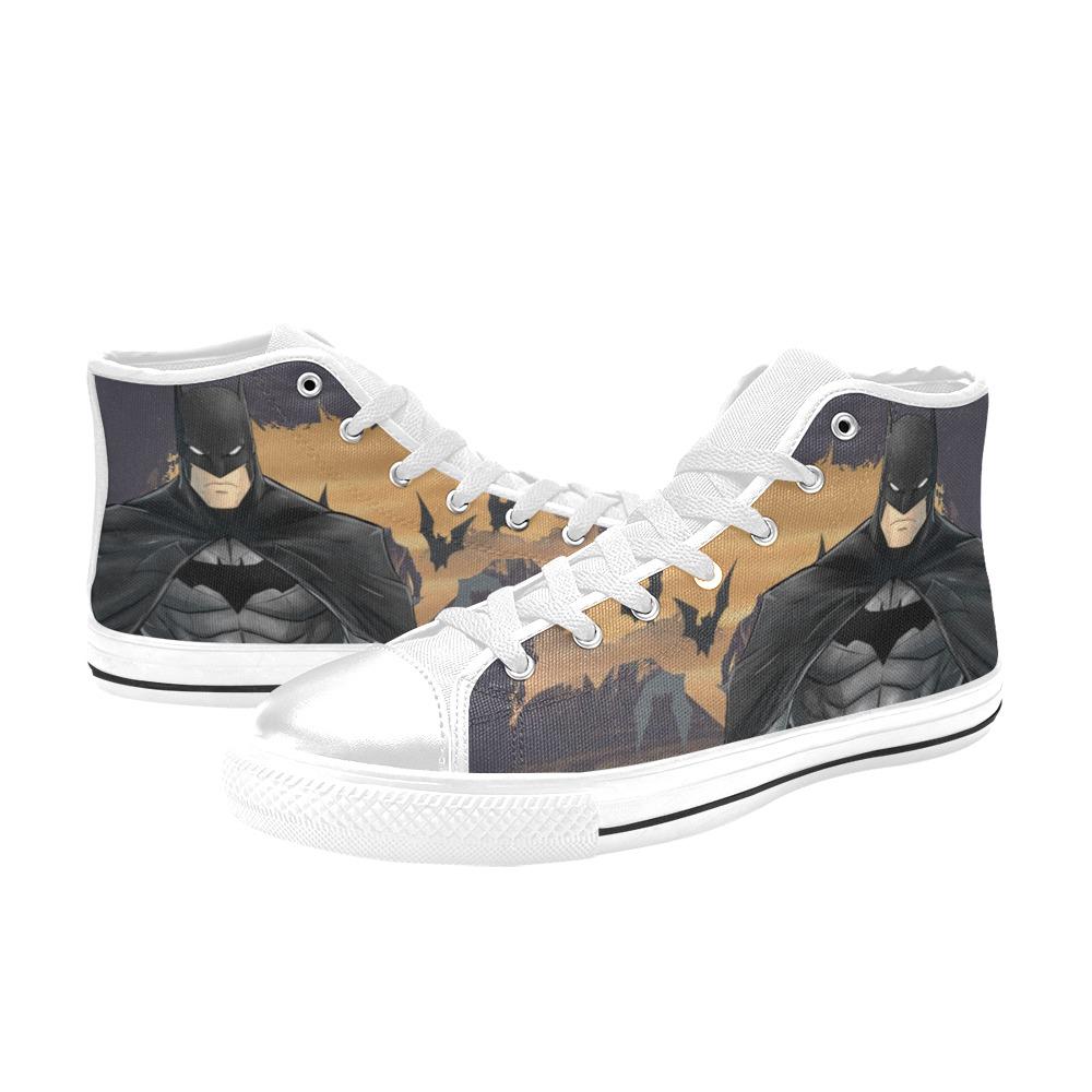 Superheroes High Tops Sneakers, Birthday Gift for Him, for Her