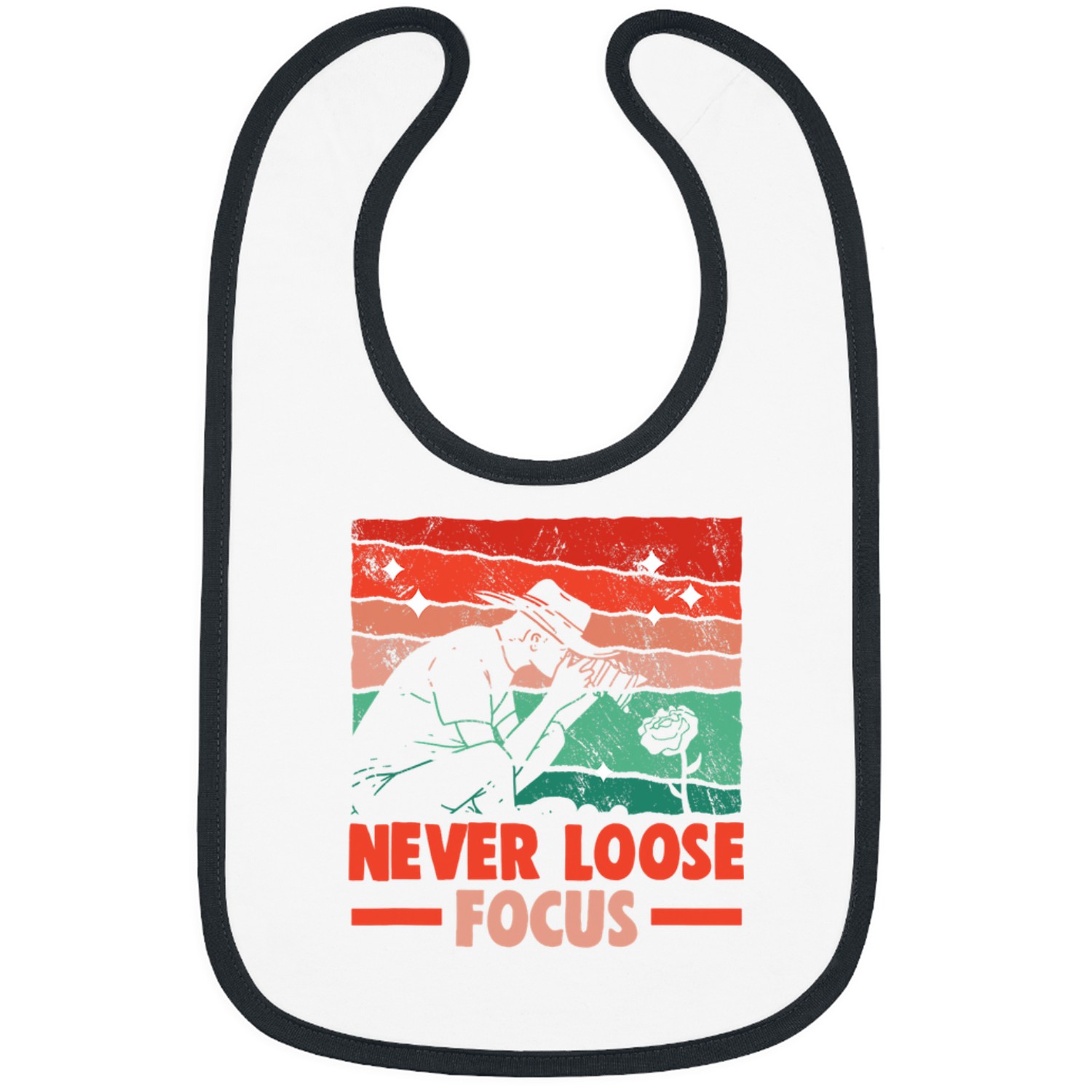 Photographer Job Never loose focus Photographer Bibs