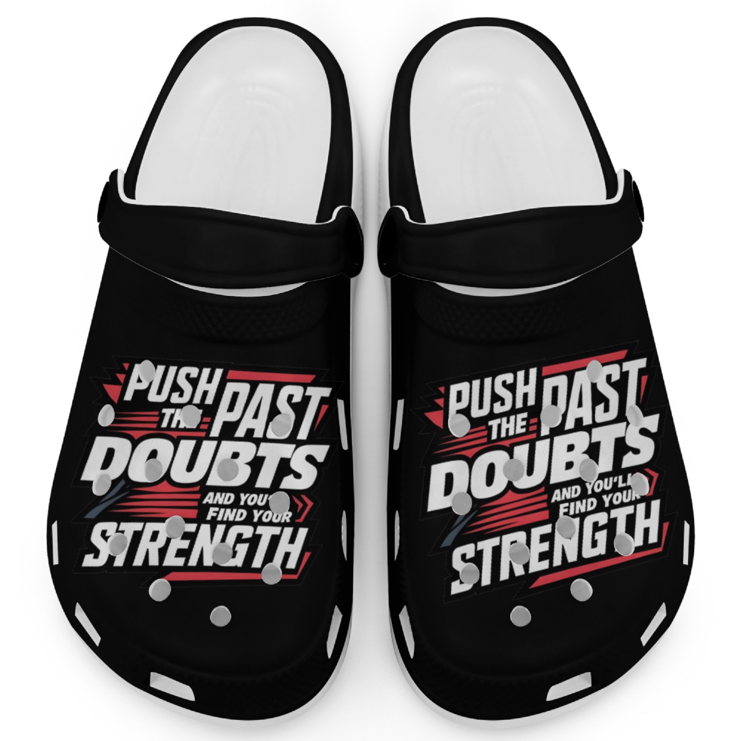 Self Growth Mindset Motivation Inner Strength Clogs