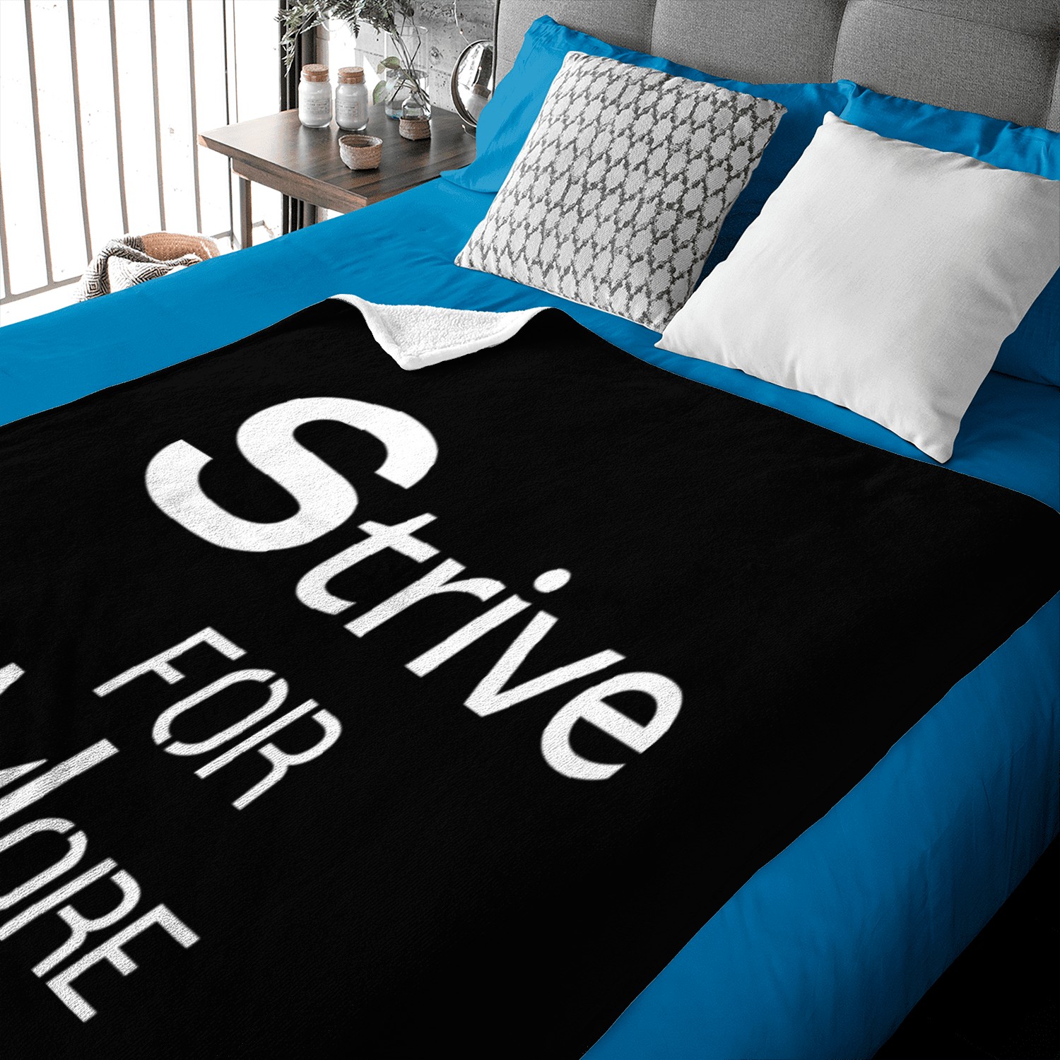 SRIVE FOR MORE Baby Blankets