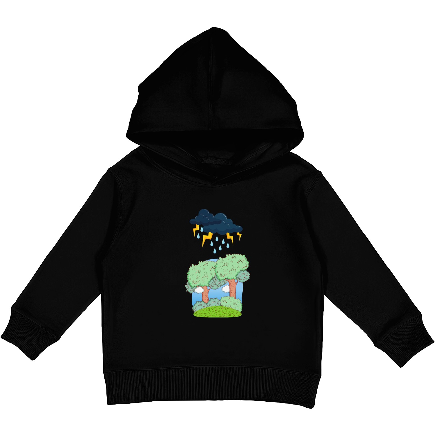 Look inside nature Kids Pullover Hoodies