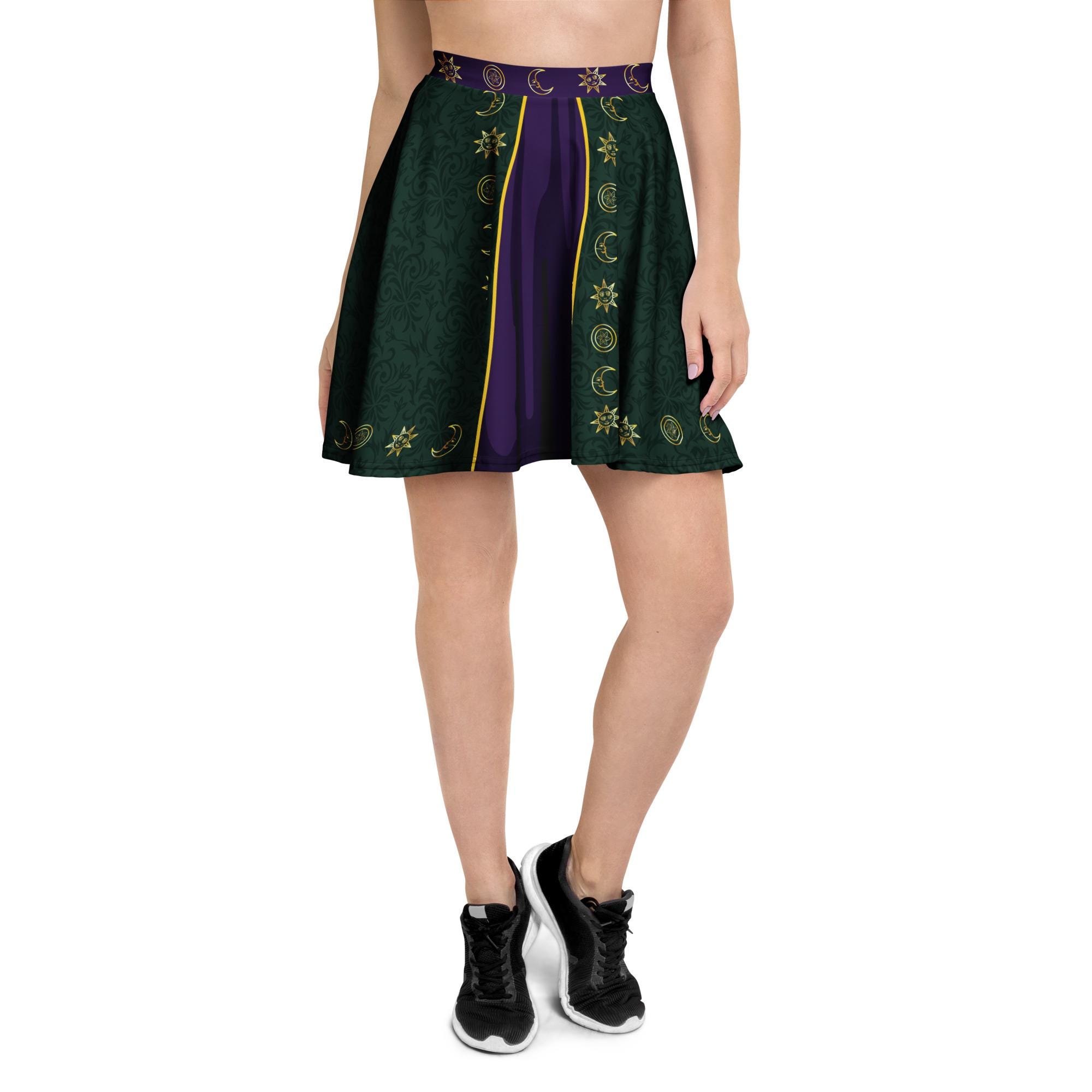 Witch Winnie Running Costume Skater Skirt