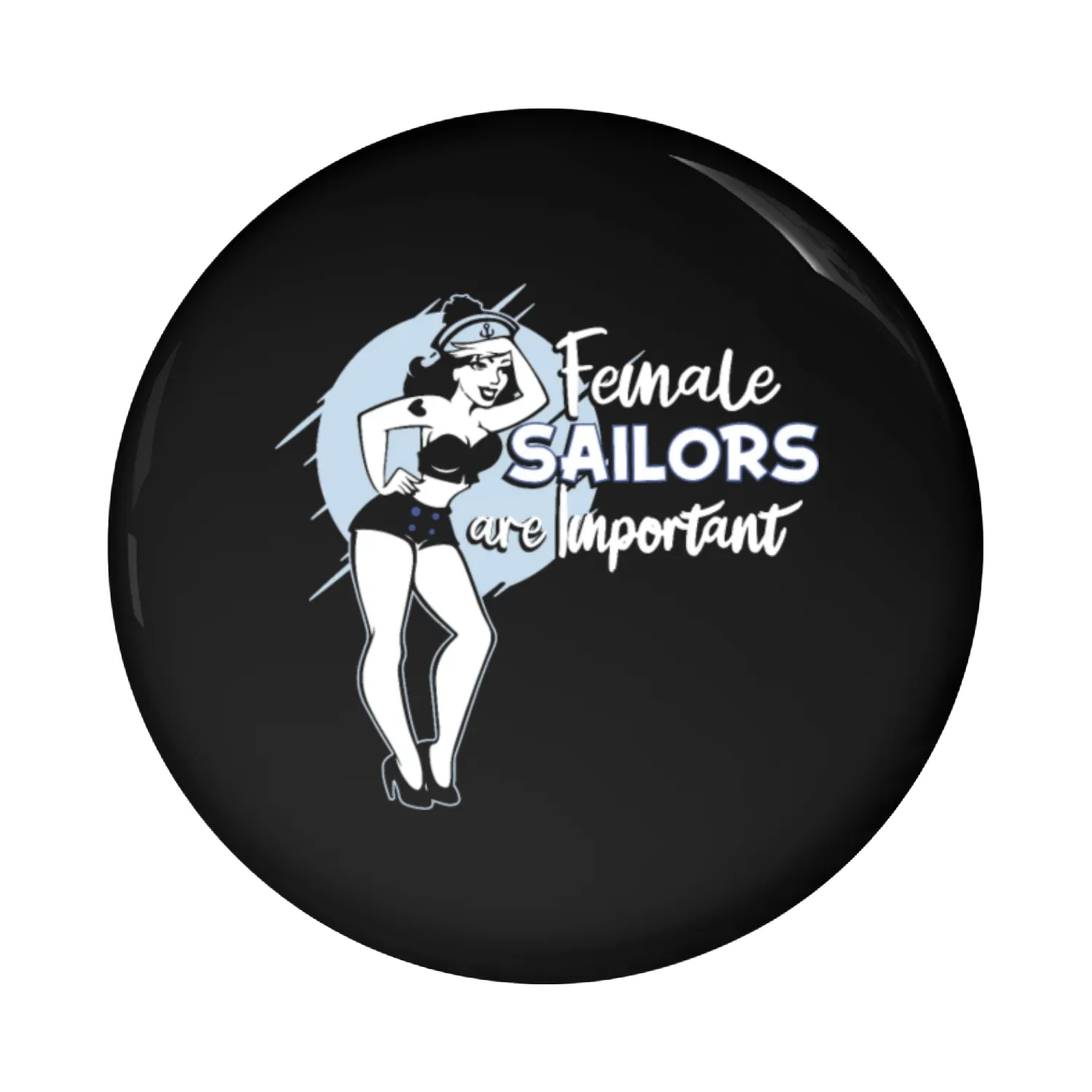 Sailing Sailor Pin Up Pin Buttons