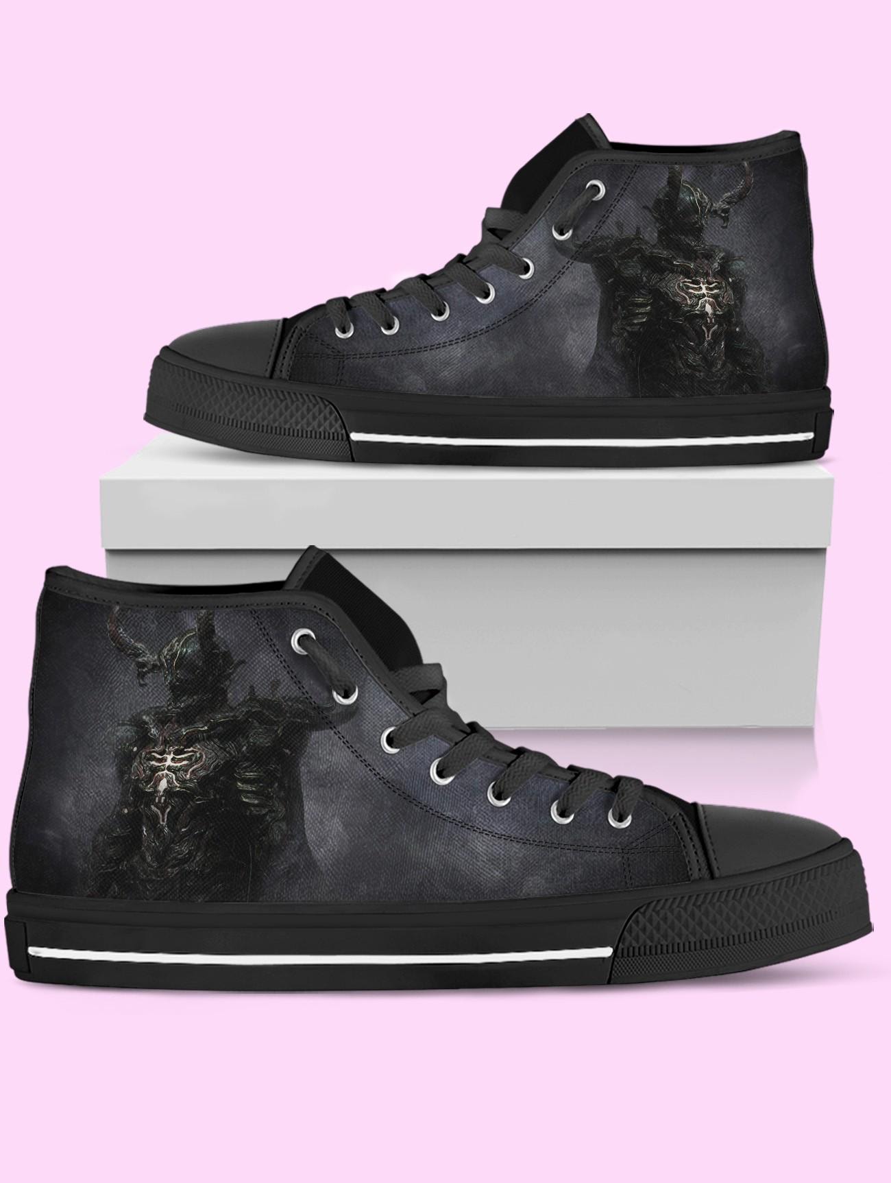 Path of Exile High Top Shoes, Video Game Shoes