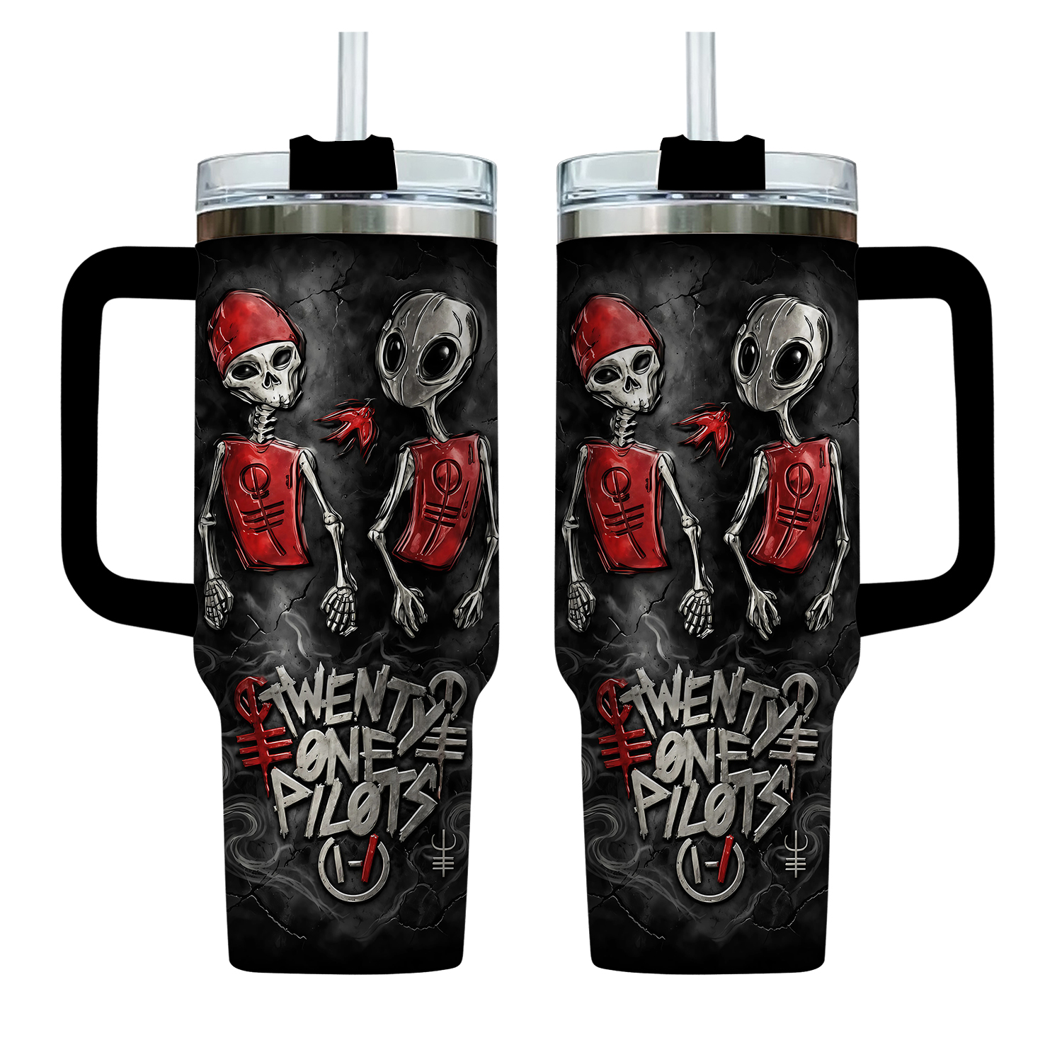 Pilotss Band 2026 40 oz Tumbler with Handle