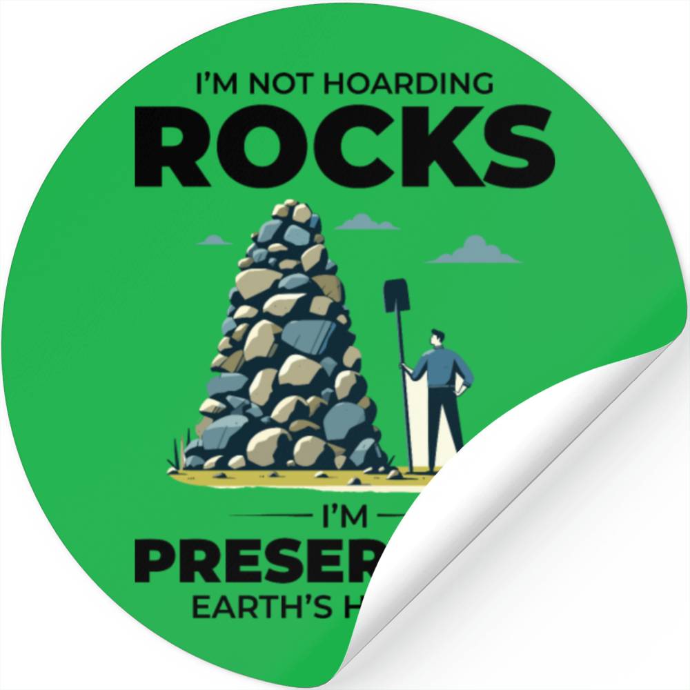Rock Collecting Mineral Collector Geology Stickers