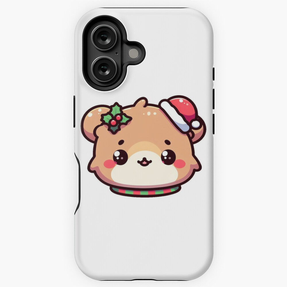 Cutest hamster of christmas ! iPhone Case