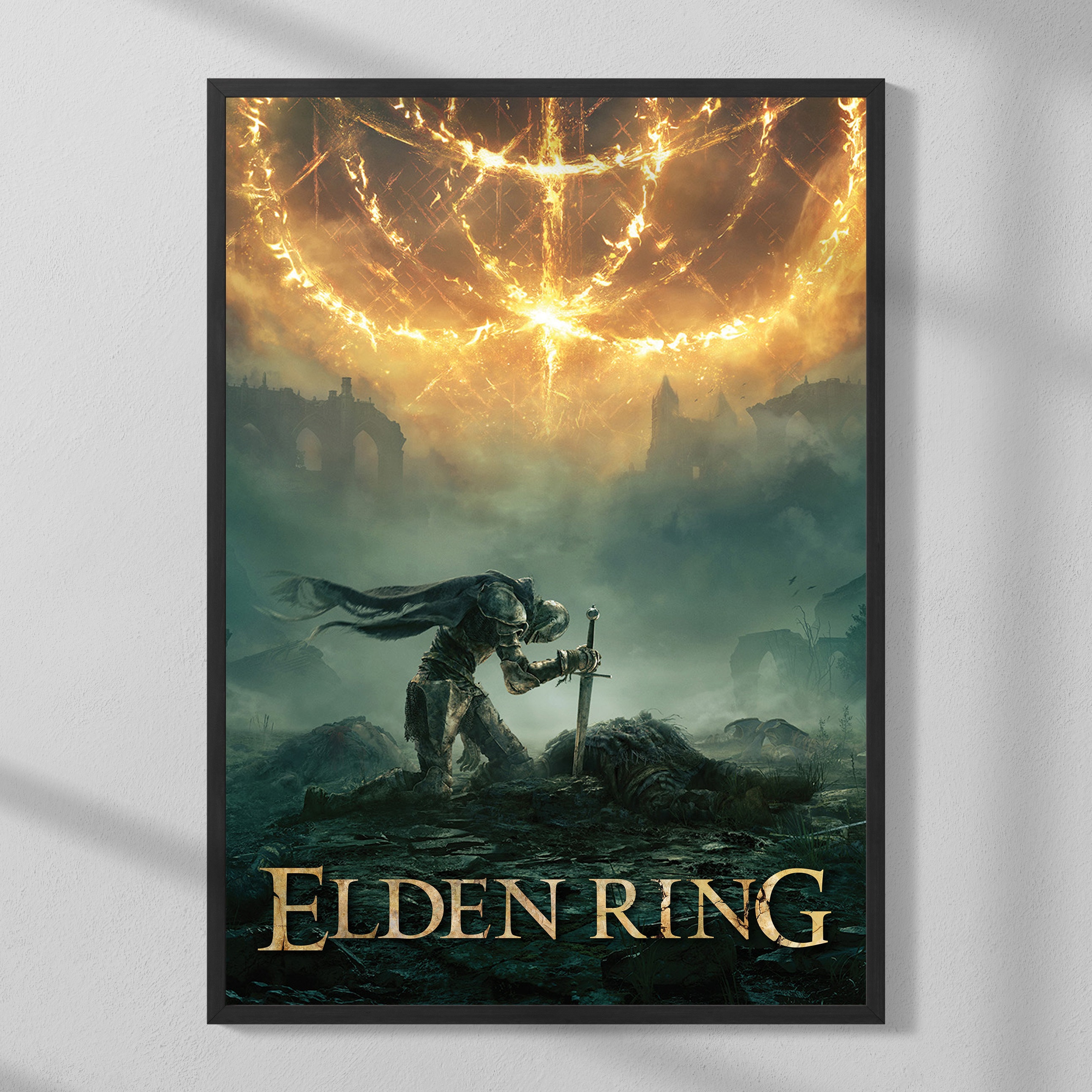 Elden Ring Cover Art Gaming Poster | Wall Art | Home Decor | Gaming Poster