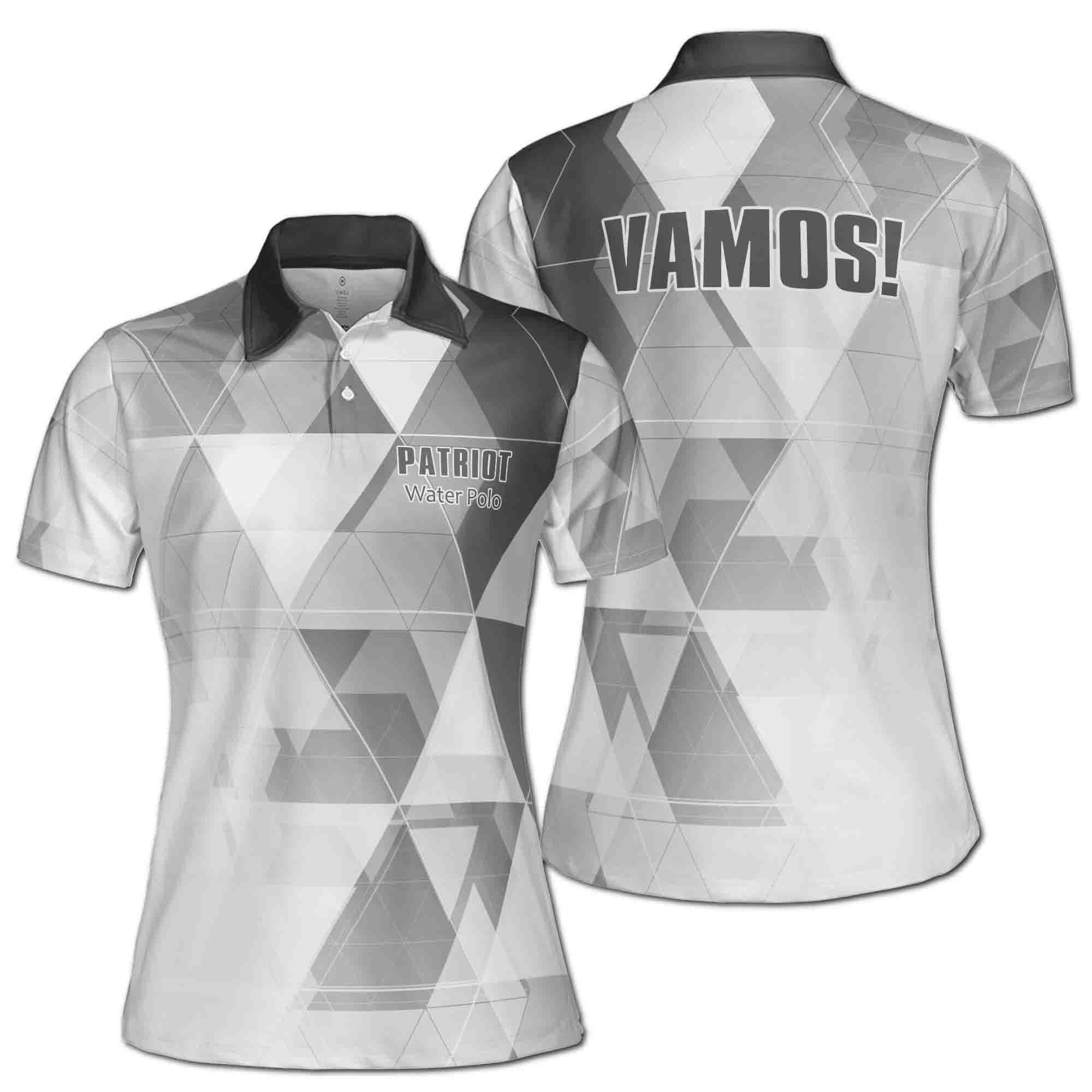 Summer Triangle Pattern Golf Women 3D Polo Shirt