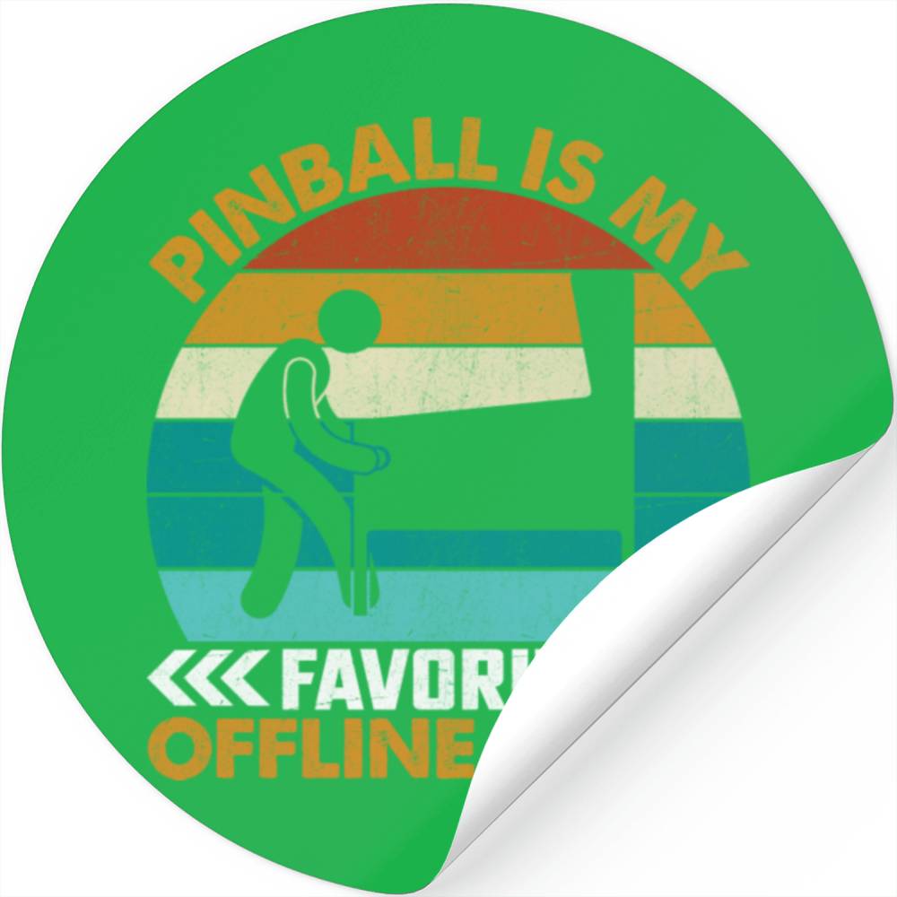 Pinball Is My Favorite Offline Game I Pinball Stickers