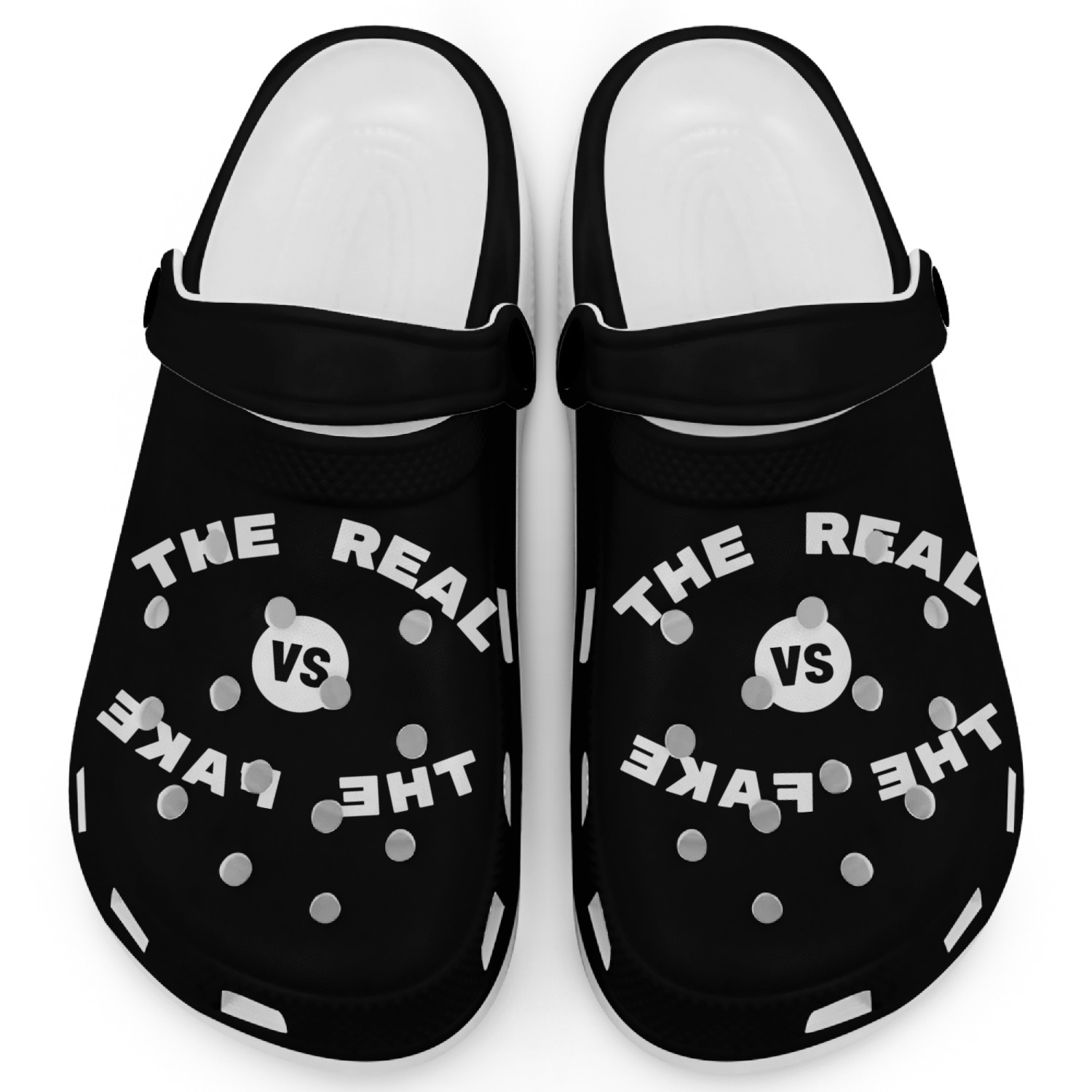 The Real The Fake Clogs
