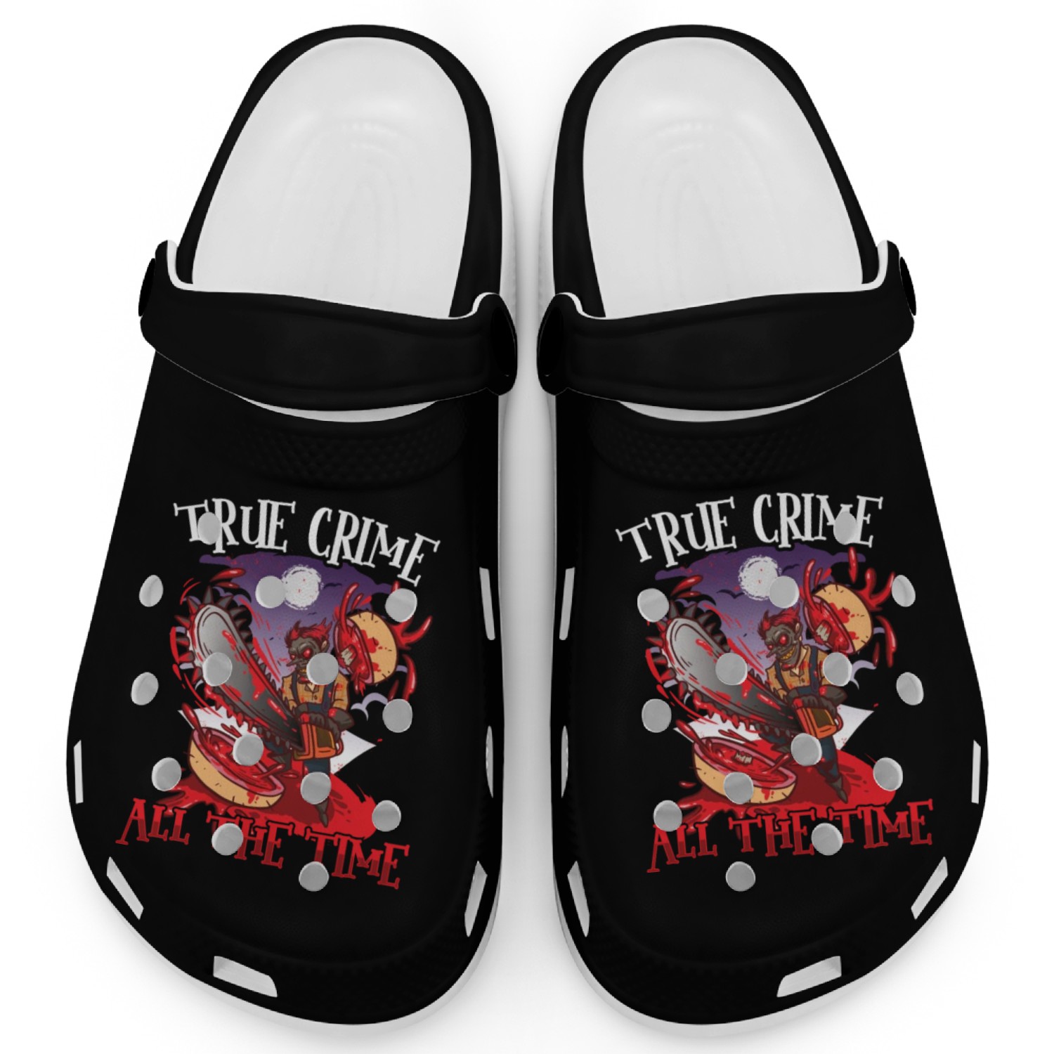 True Crime Murder Spy Crime Interest Gift Idea Clogs