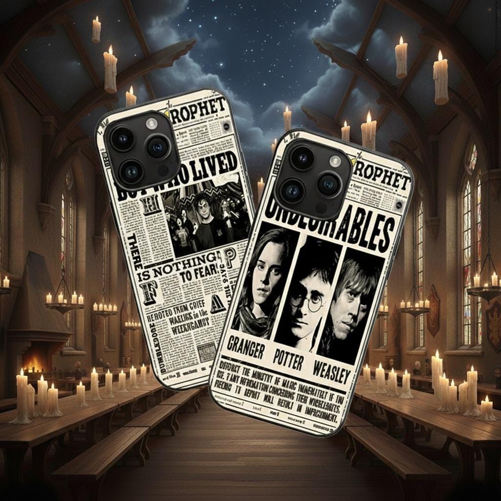 3D Wizard Lenticular Phone Case | Magic Illusion Changing Image Cover
