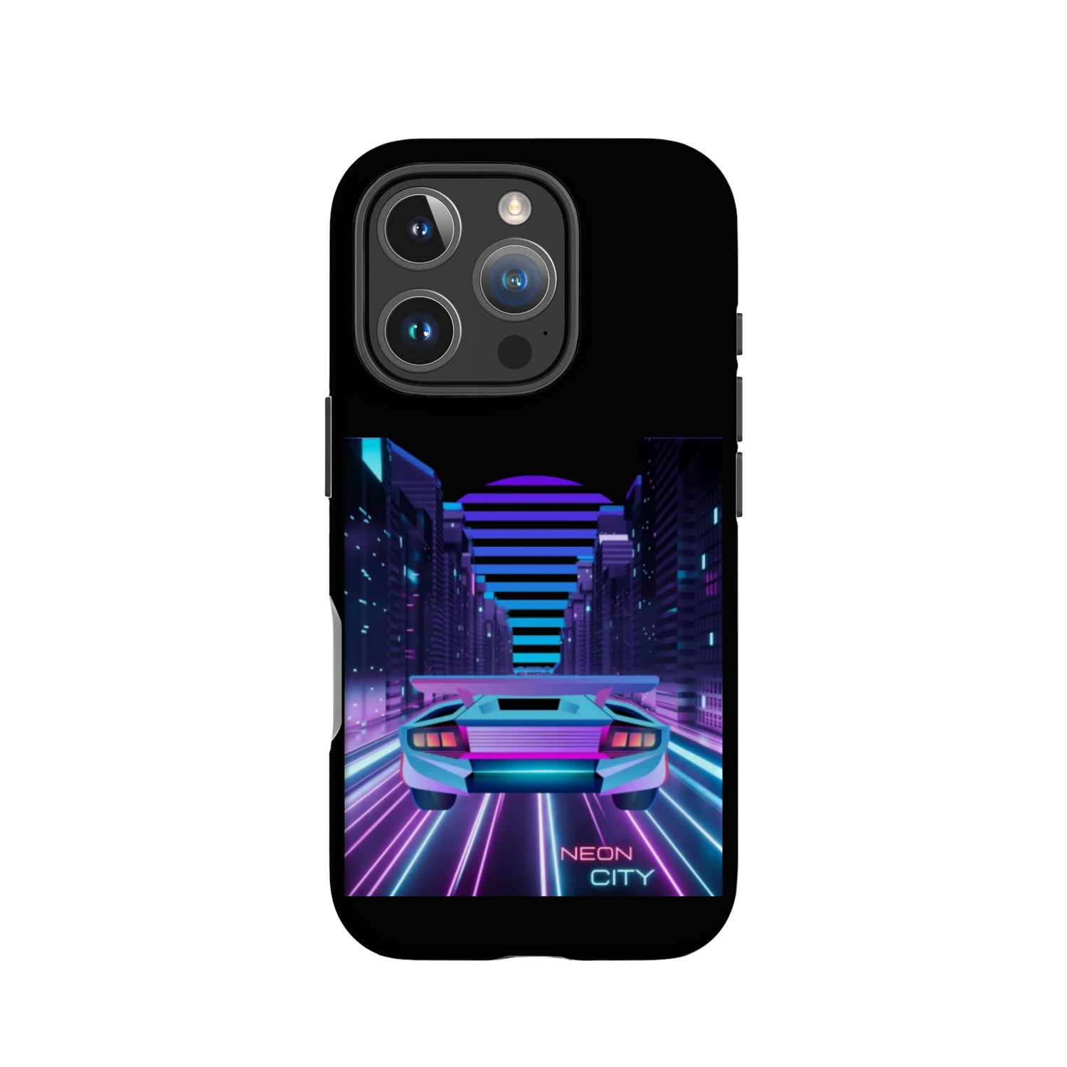 Neon City IPhone Cases