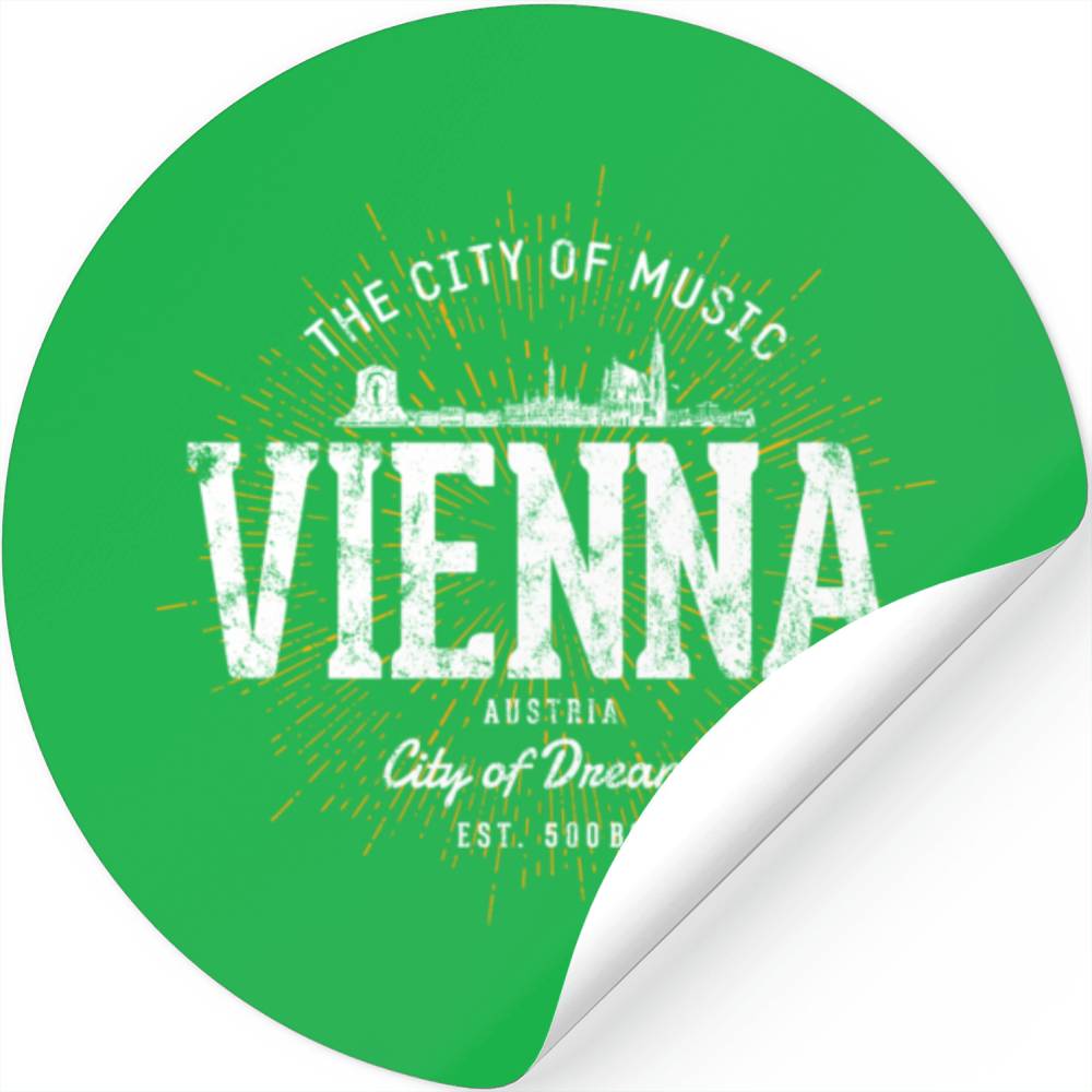 Austria Style Vienna Stickers