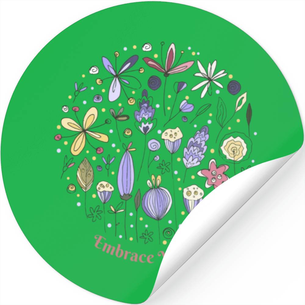 Embrace Wellness Stickers