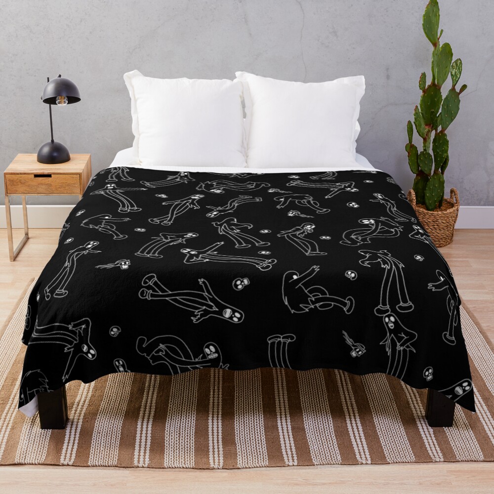 KOKO THE CLOWN Throw Blanket