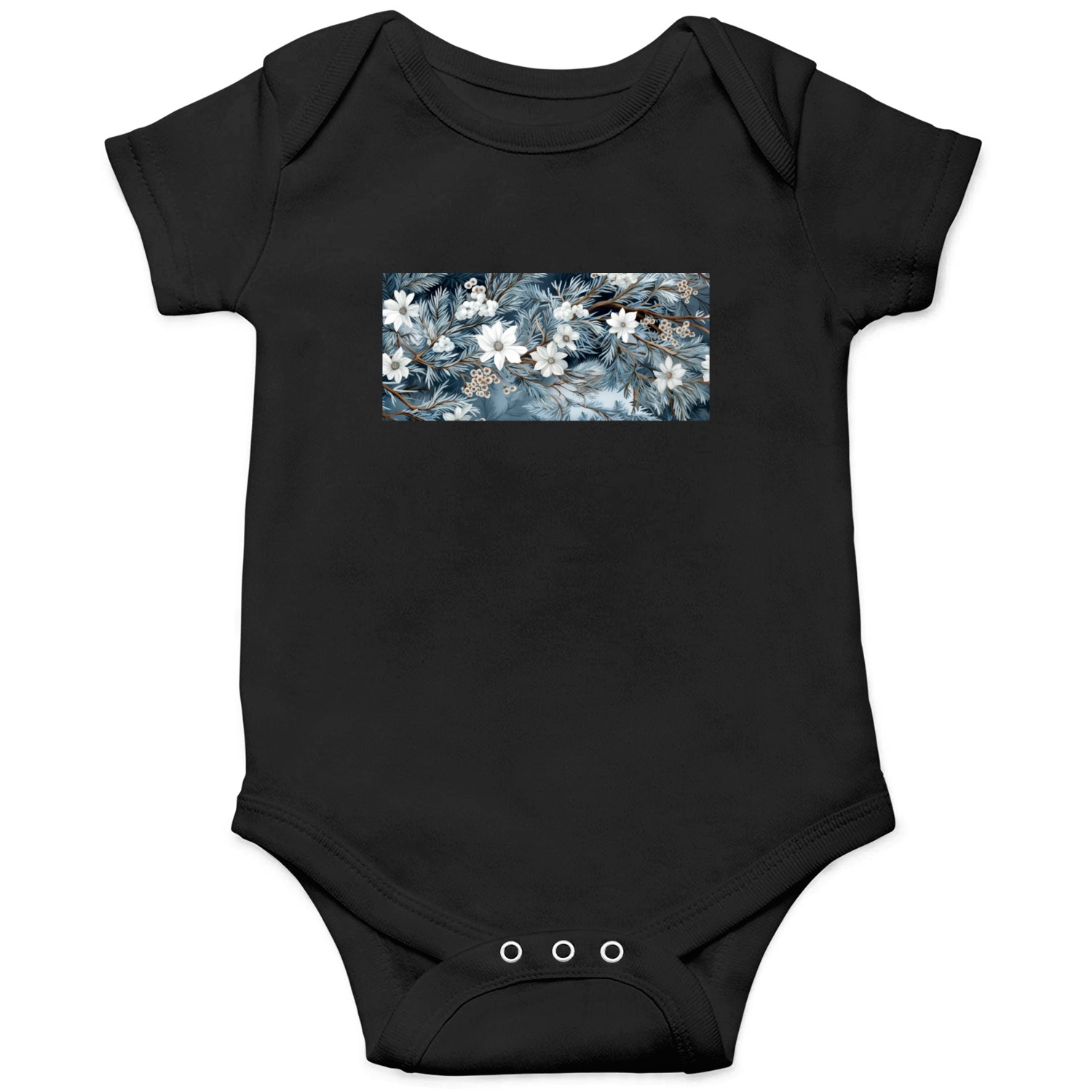 Fir Branches in Winter Christmas Onesies