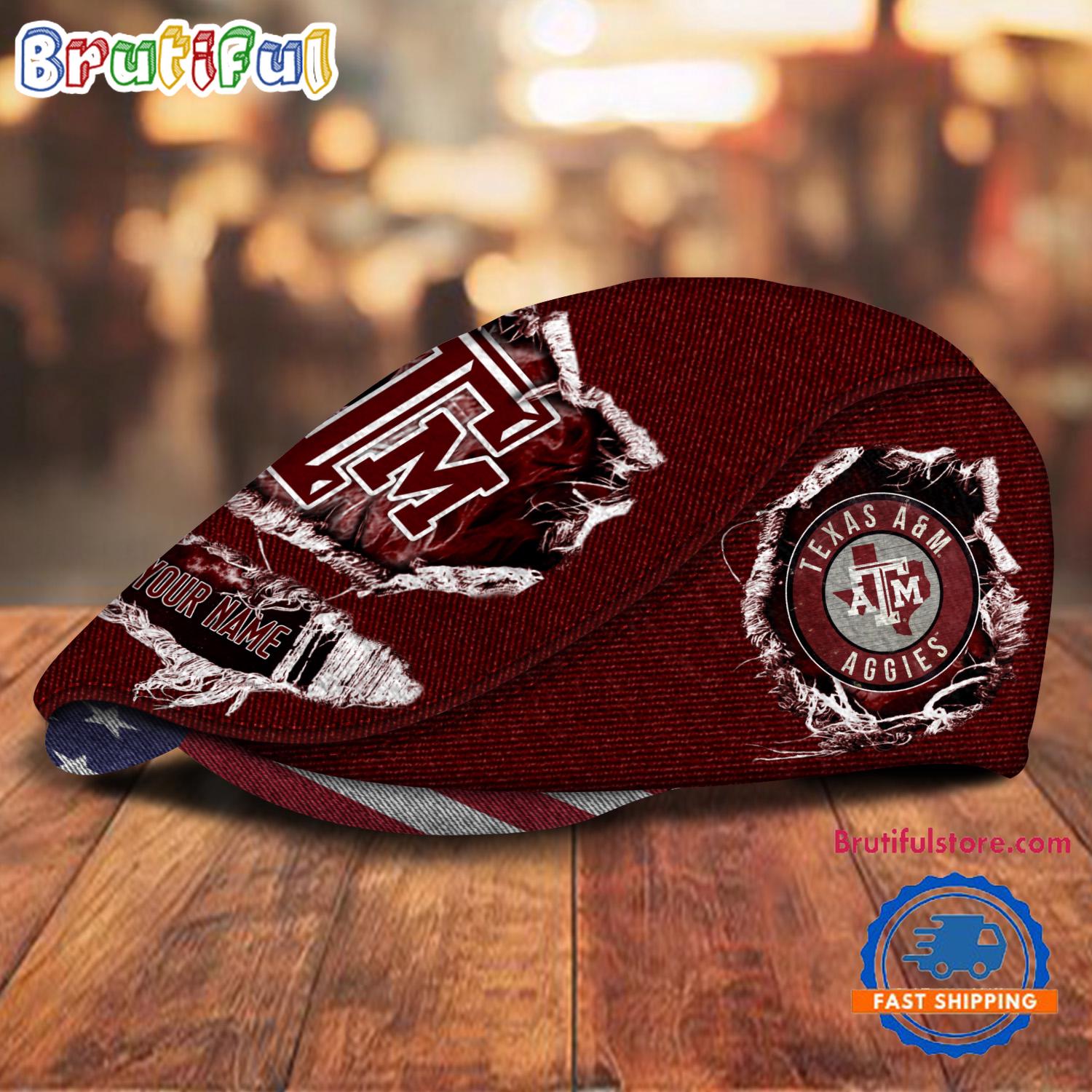 Texas AM Aggies Sport Team Design Jeff Cap