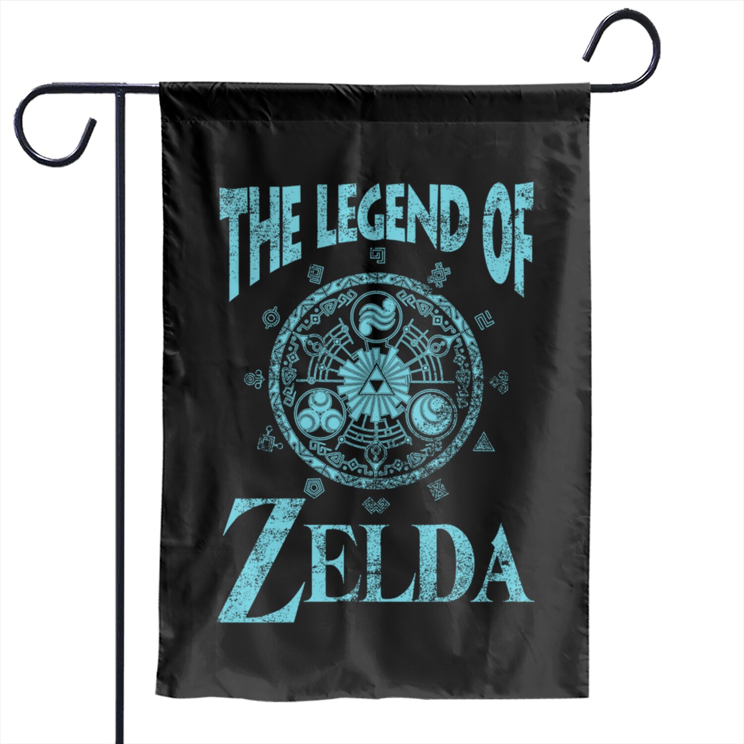 The legend Of Zelda Logo Garden Flags