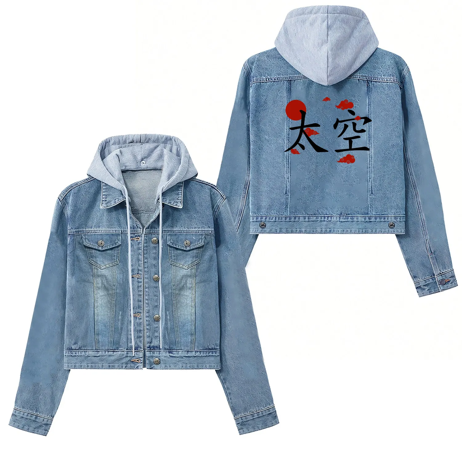 JAPANGLISH Women's Denim Jackets