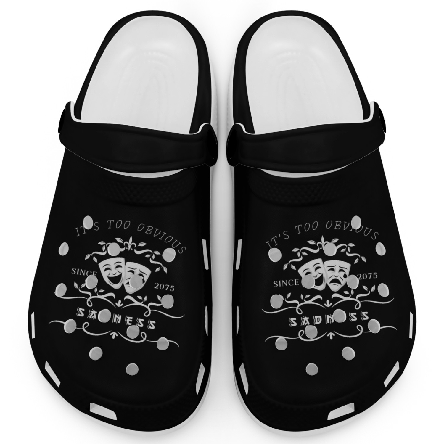 "Tragic Whispers" Clogs