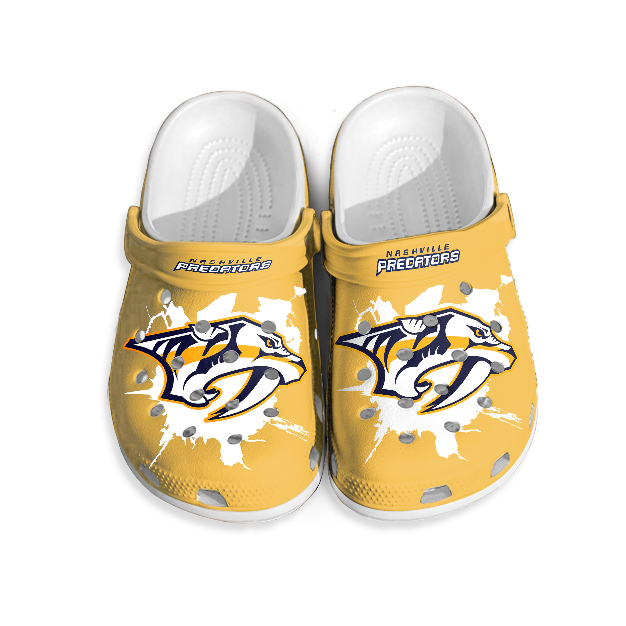 Nashville Predators Sandals, Clogs, Toe Sandal Soft Lightweight Footwear Men Women