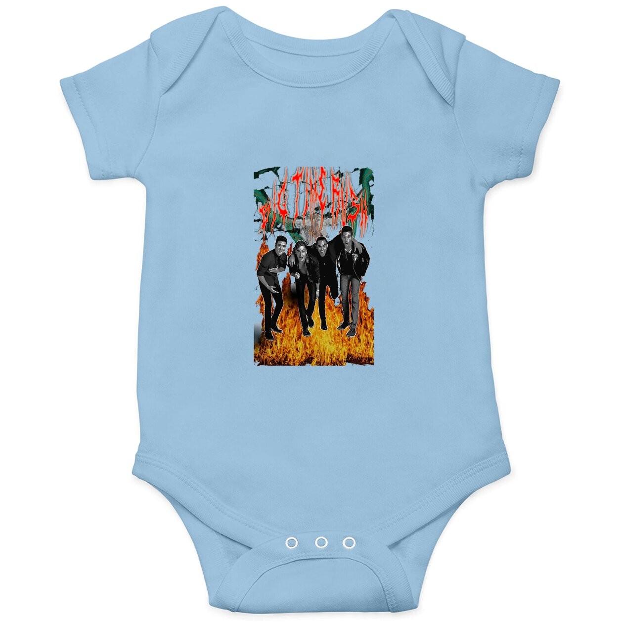 Heavy Metal Big Time Rush Baby Bodysuit