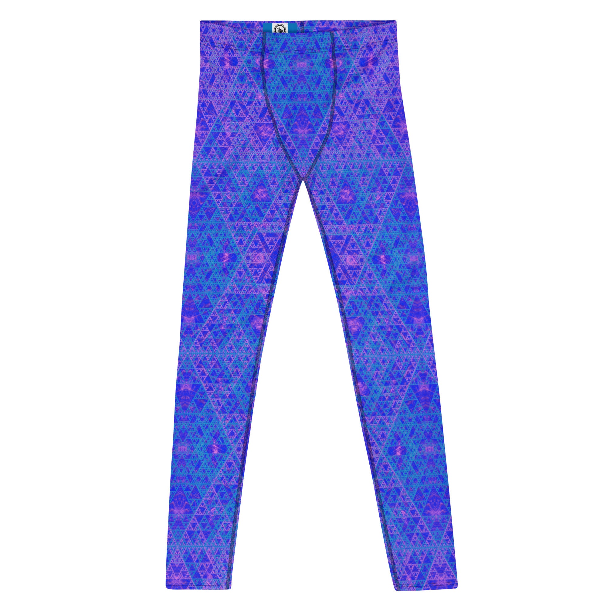 Mens Leggings, Mens Colorful Pants, Festival Tights, Rainbow, Gym Leggings