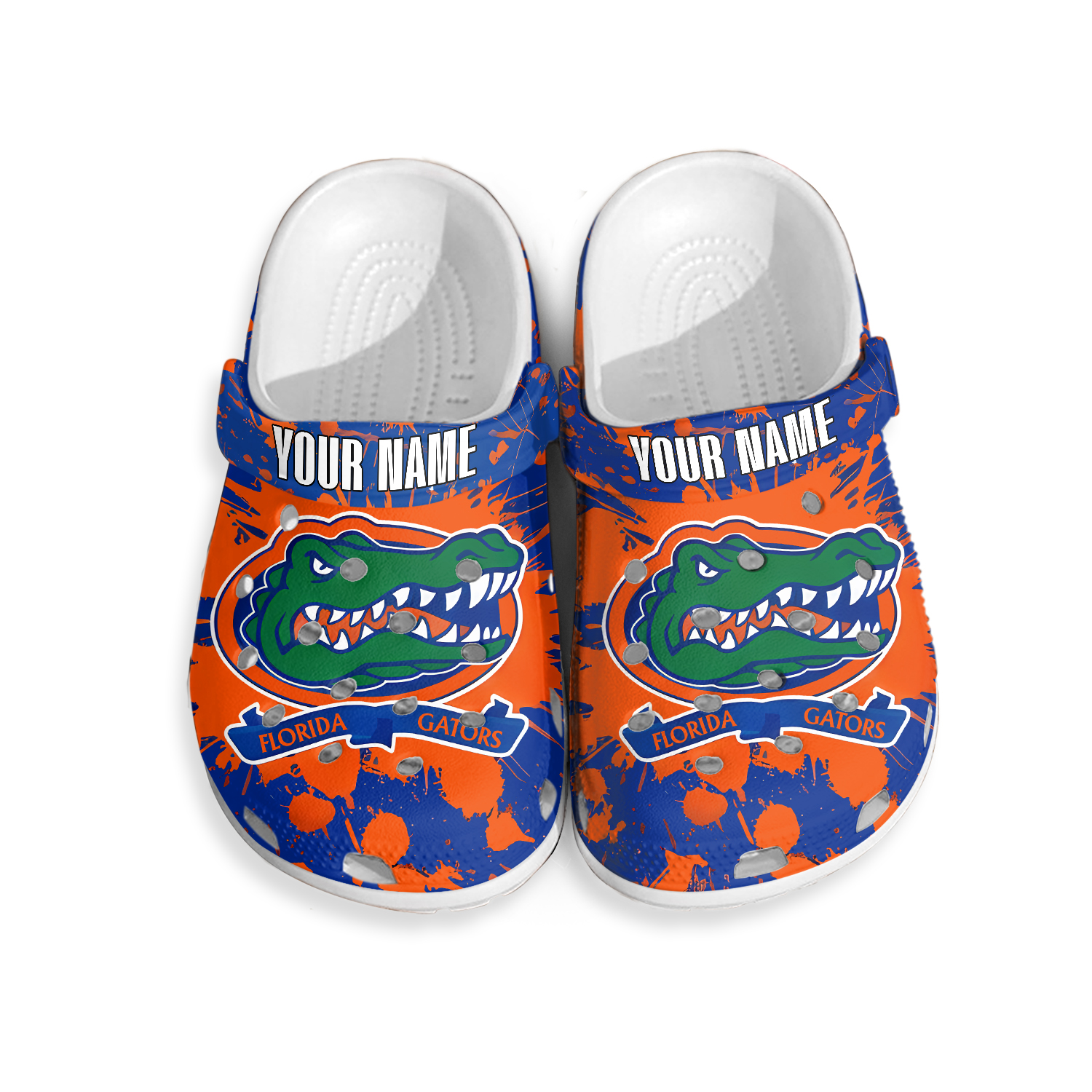 Florida Team Inspired Clogs Shoes - Bold Unique Gift Style for Sports Fans