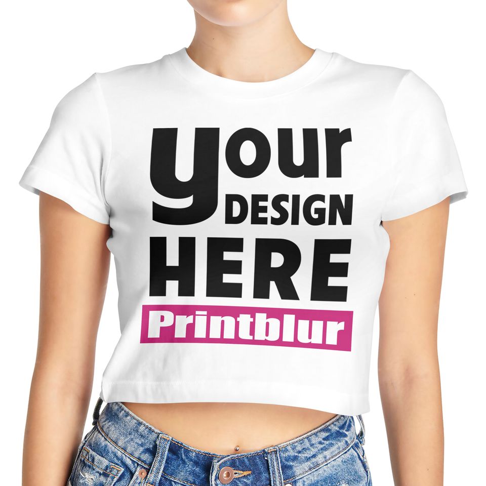Custom 3D Women's Crop Top