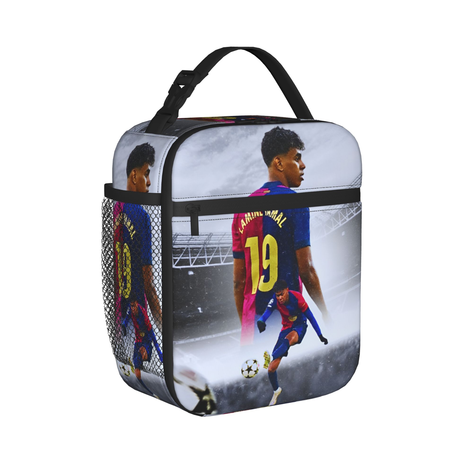 Lamine Yamal Insulated Lunch Bag Leakproof Football Soccer Lunch Container Thermal Bag Lunch Box Tote Office Outdoor Men Women