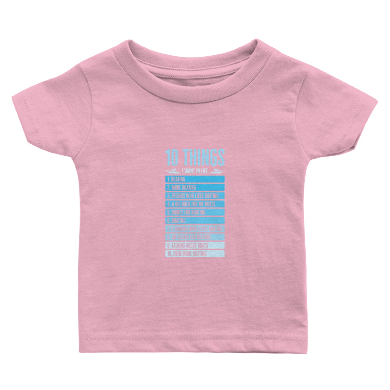 Boating Captain Boat Owner Sailing Boat Adventure Baby T Shirts