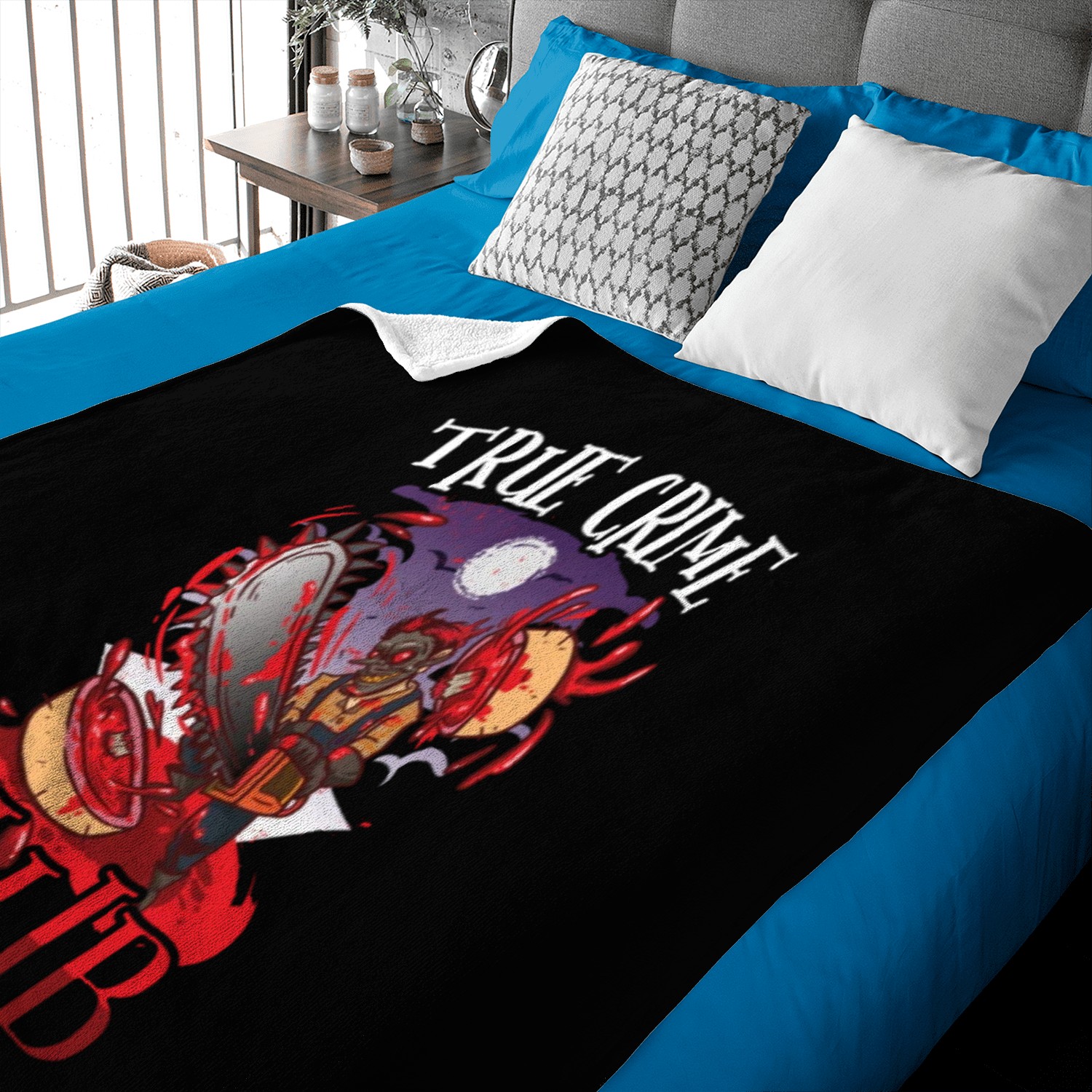 True Crime Murder Spy Crime Interest Gift Idea Baby Blankets