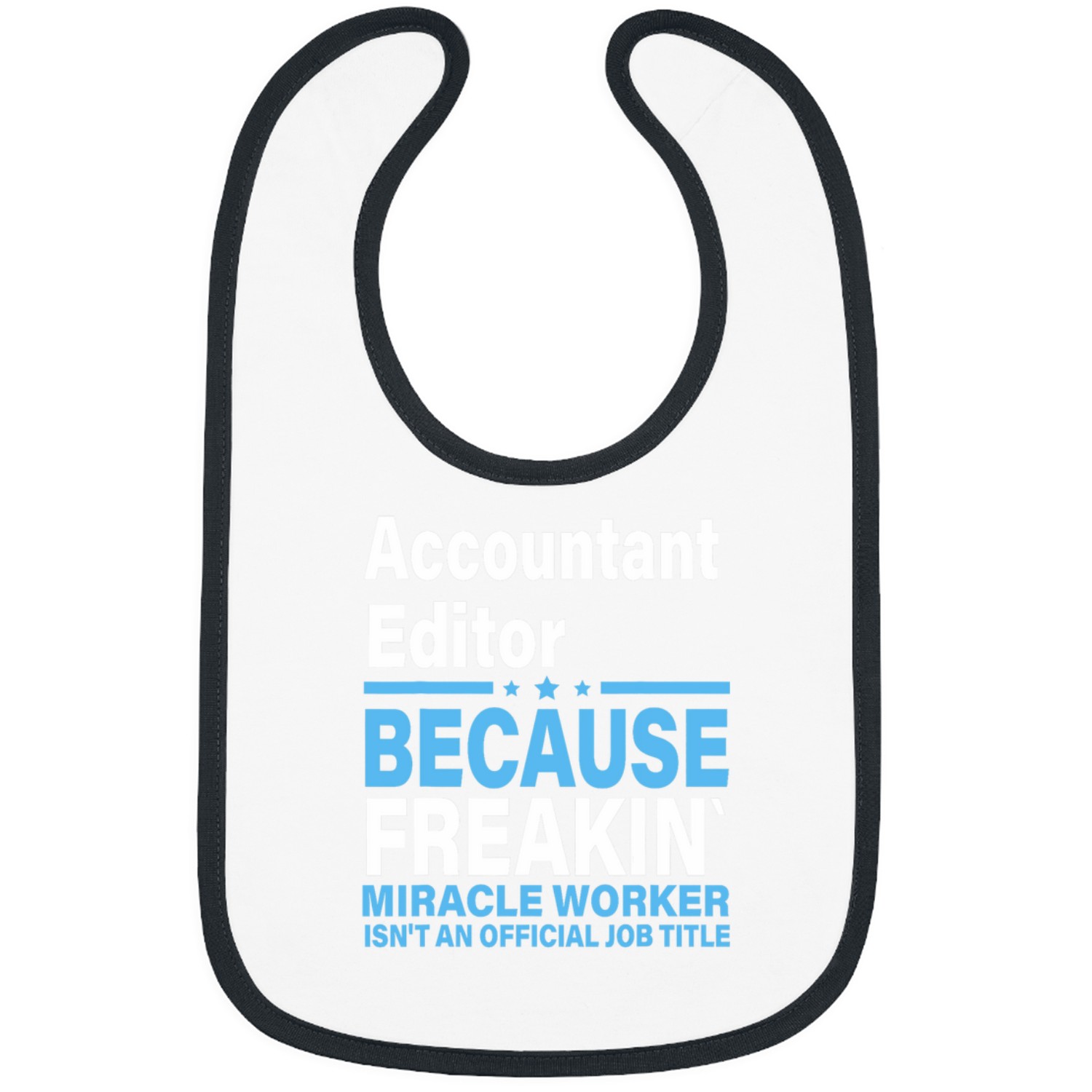 Accountant Editor Bibs