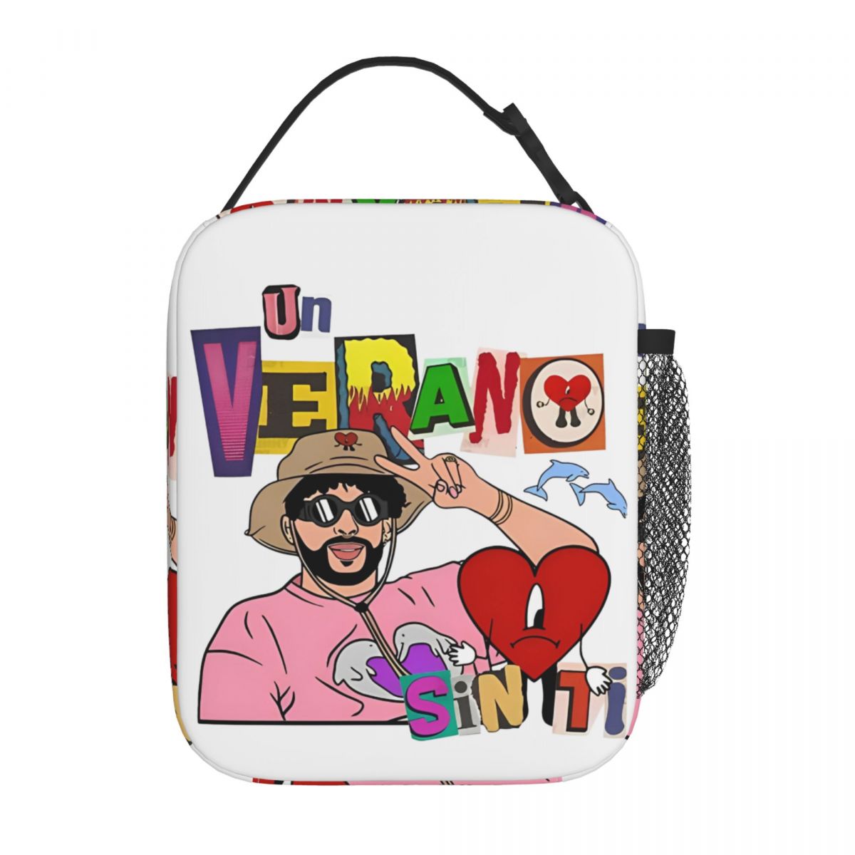 Bad Bunny Insulated Lunch Bags