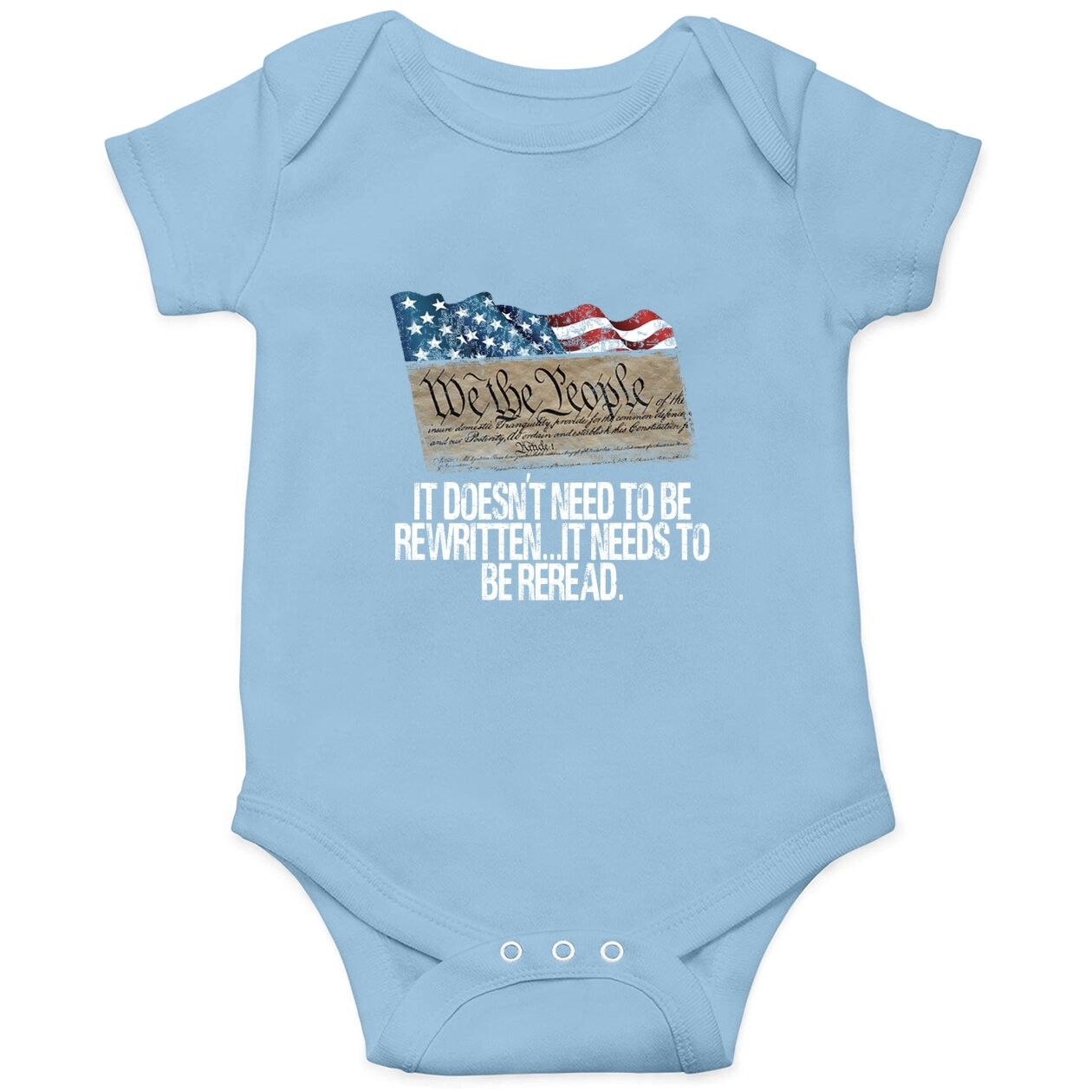 It Doesn't Need To Be Rewritten It Needs To Be Reread Baby Bodysuit