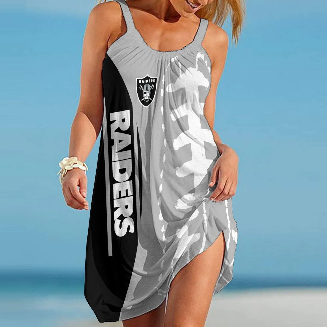 Las Vegas Raiders Beach Dress